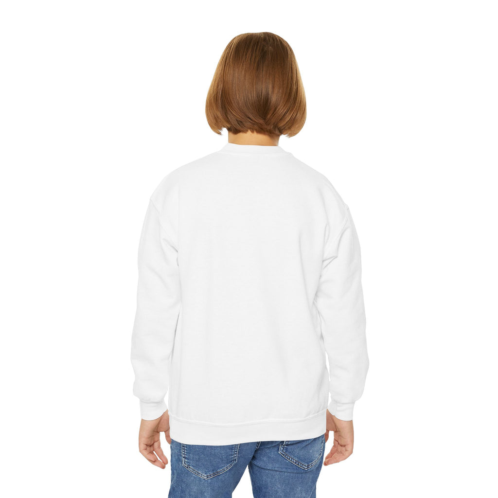 Youth Crewneck Sweatshirt - Leopard 'Mimi' Graphic with Bow