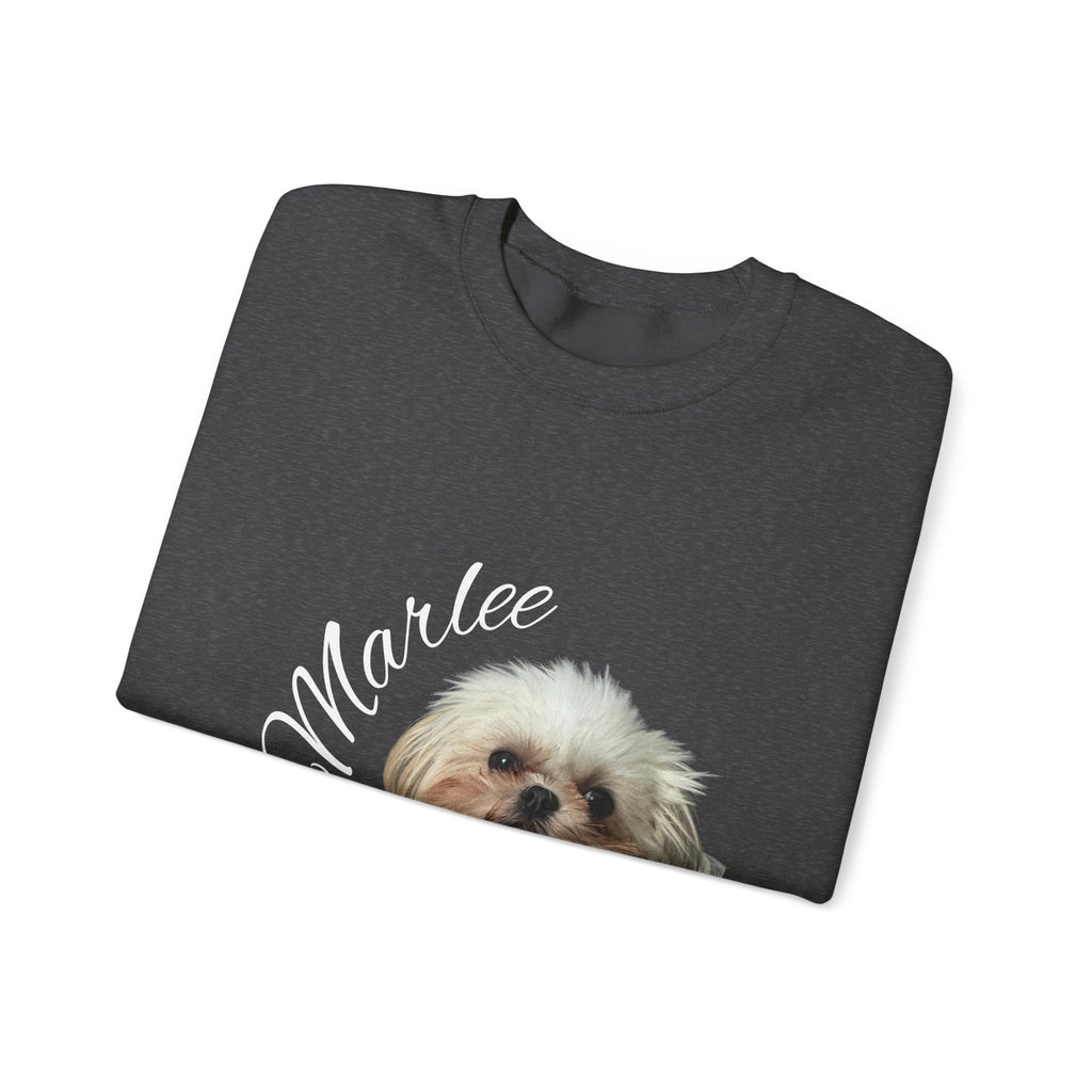 Cute Shih Tzu Puppy Crewneck Sweatshirt — Cozy Dog Lover Pullover