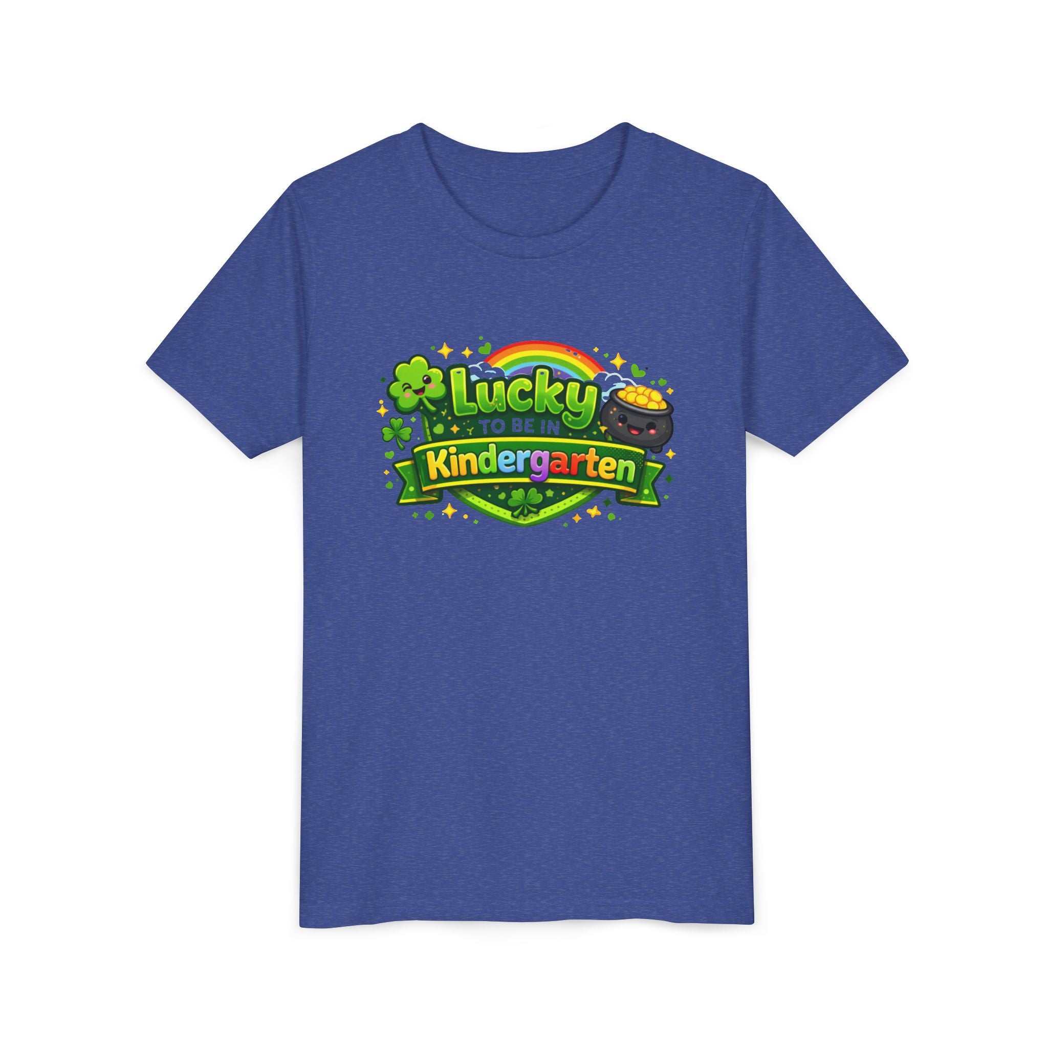 Lucky to Be in Kindergarten Youth Tee — St. Patrick’s Day Kindergarten Shirt