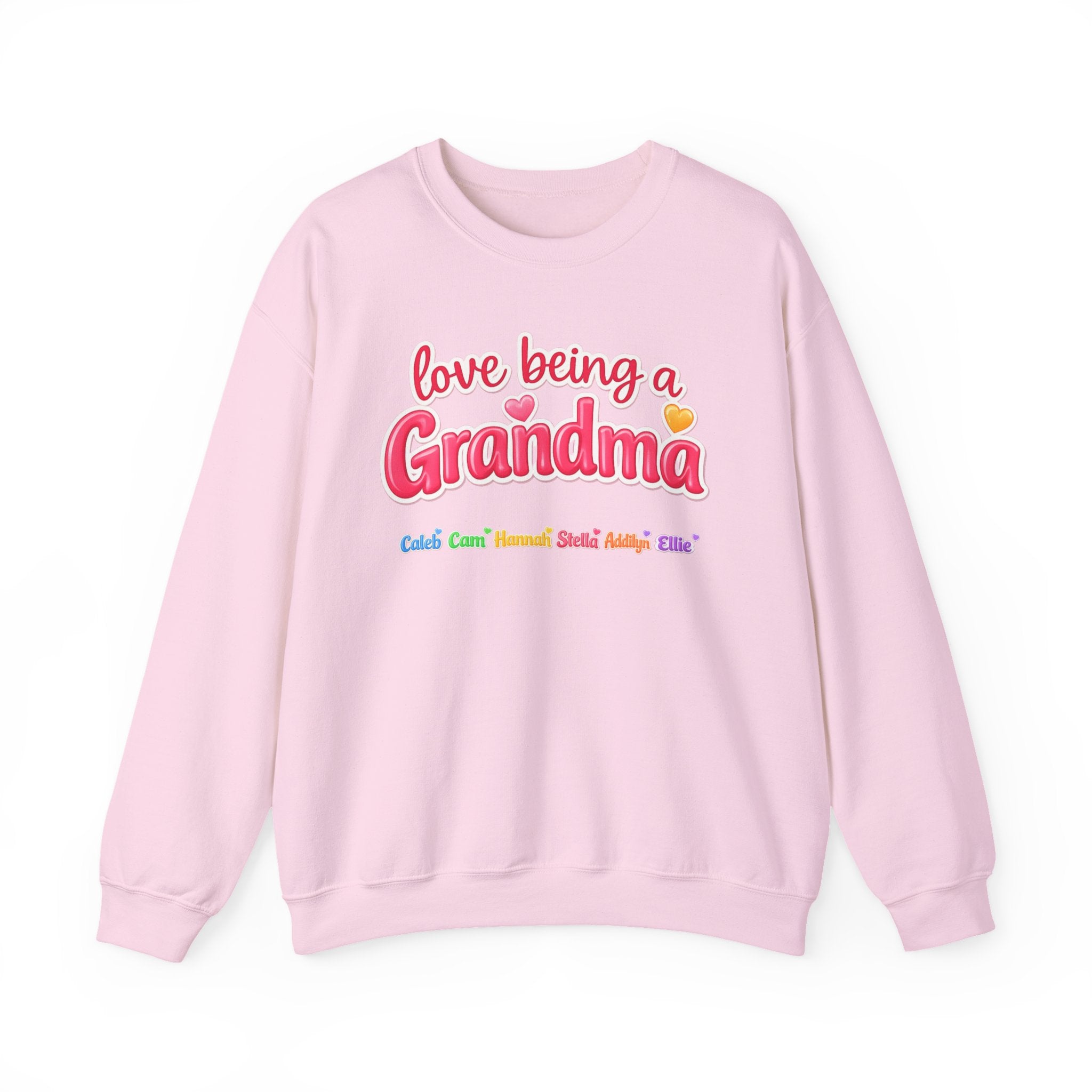 Grandma Crewneck Sweatshirt - "Love Being a Grandma" Cozy Gift