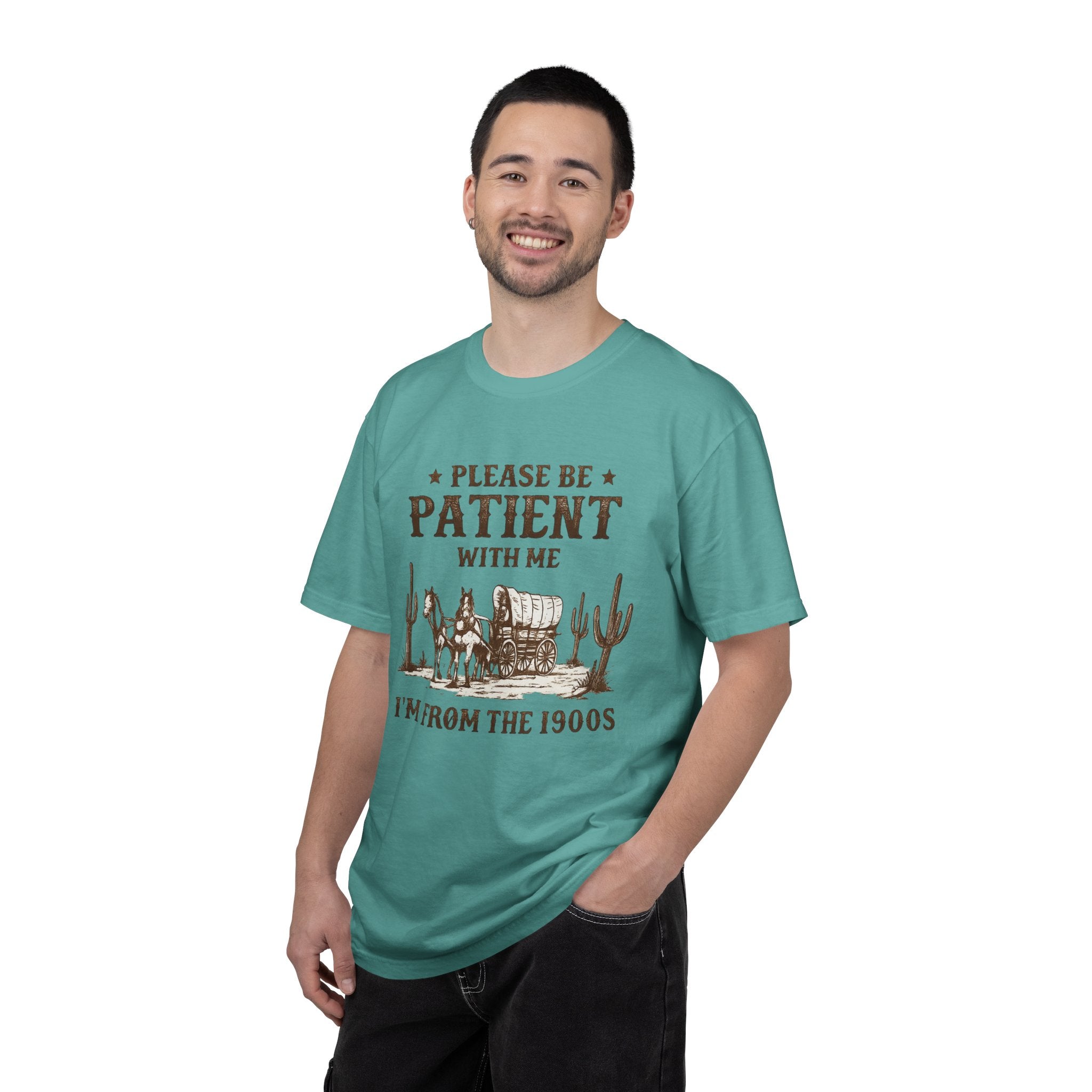 Vintage Western T-Shirt — “Please Be Patient With Me, I’m From The 1900s”