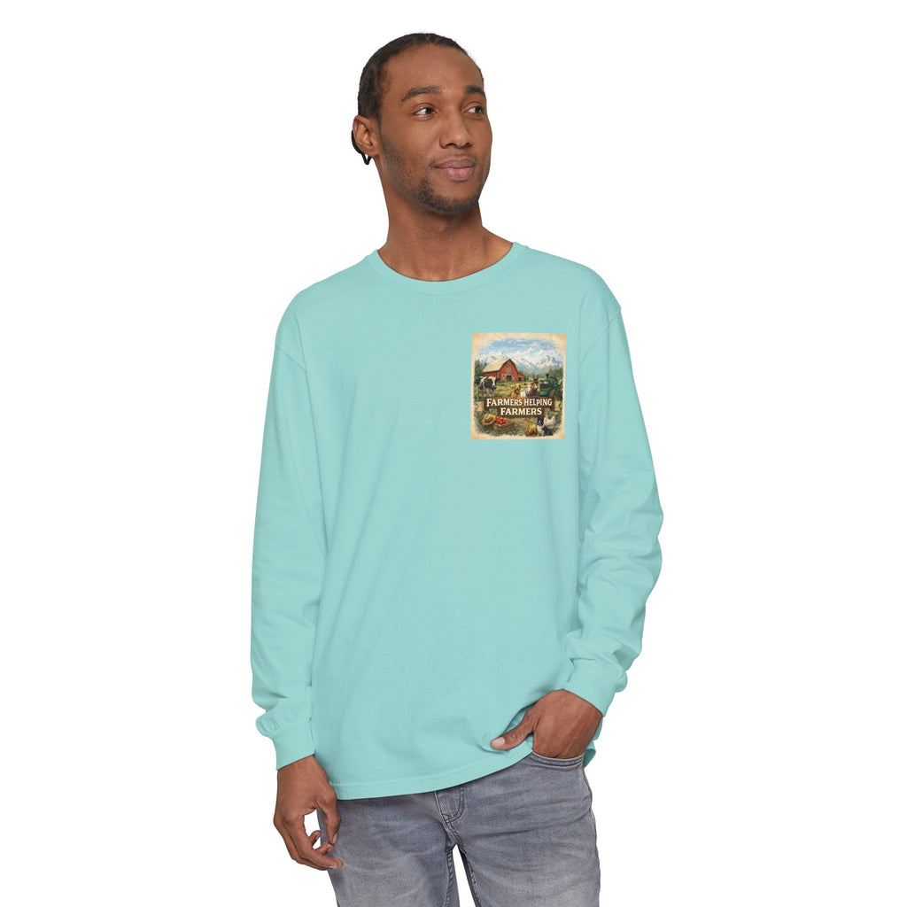 Farmers Helping Farmers Long Sleeve Tee