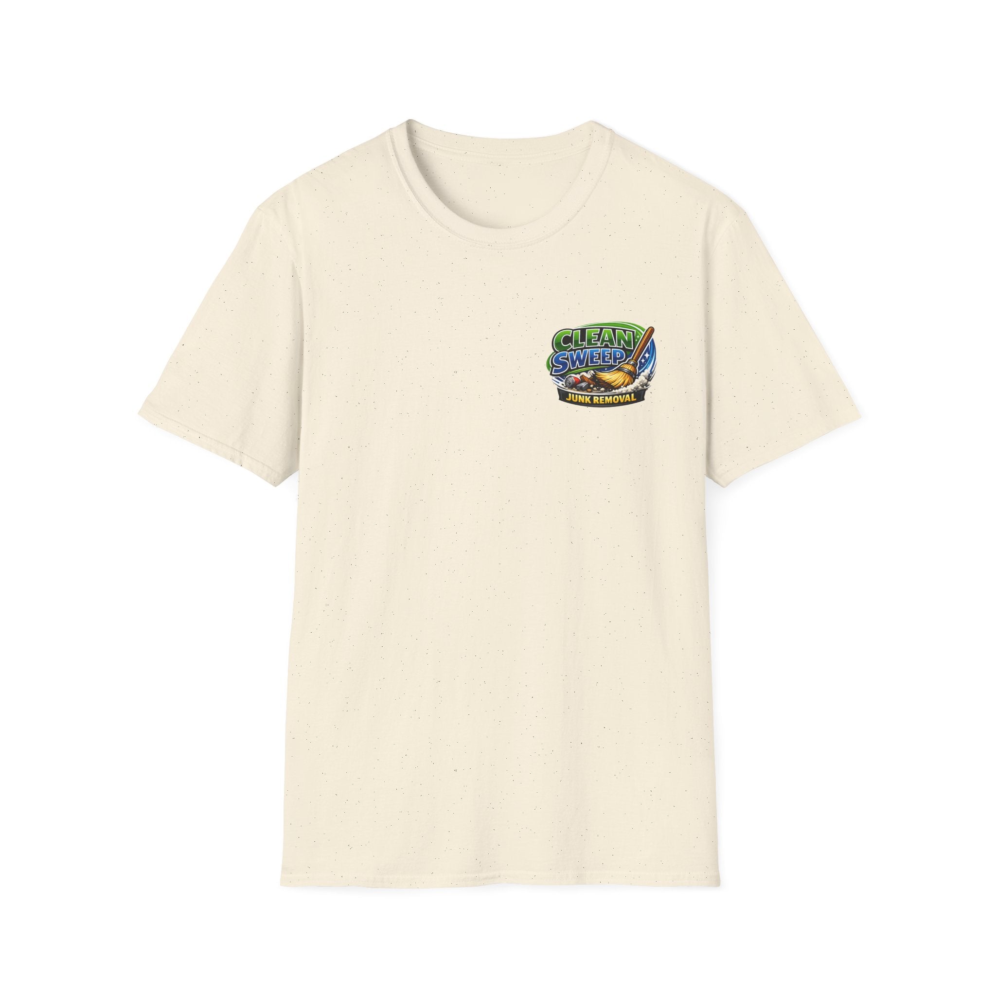 Clean Sweep Junk Removal T-Shirt - Logo Tee for Cleanup Crews