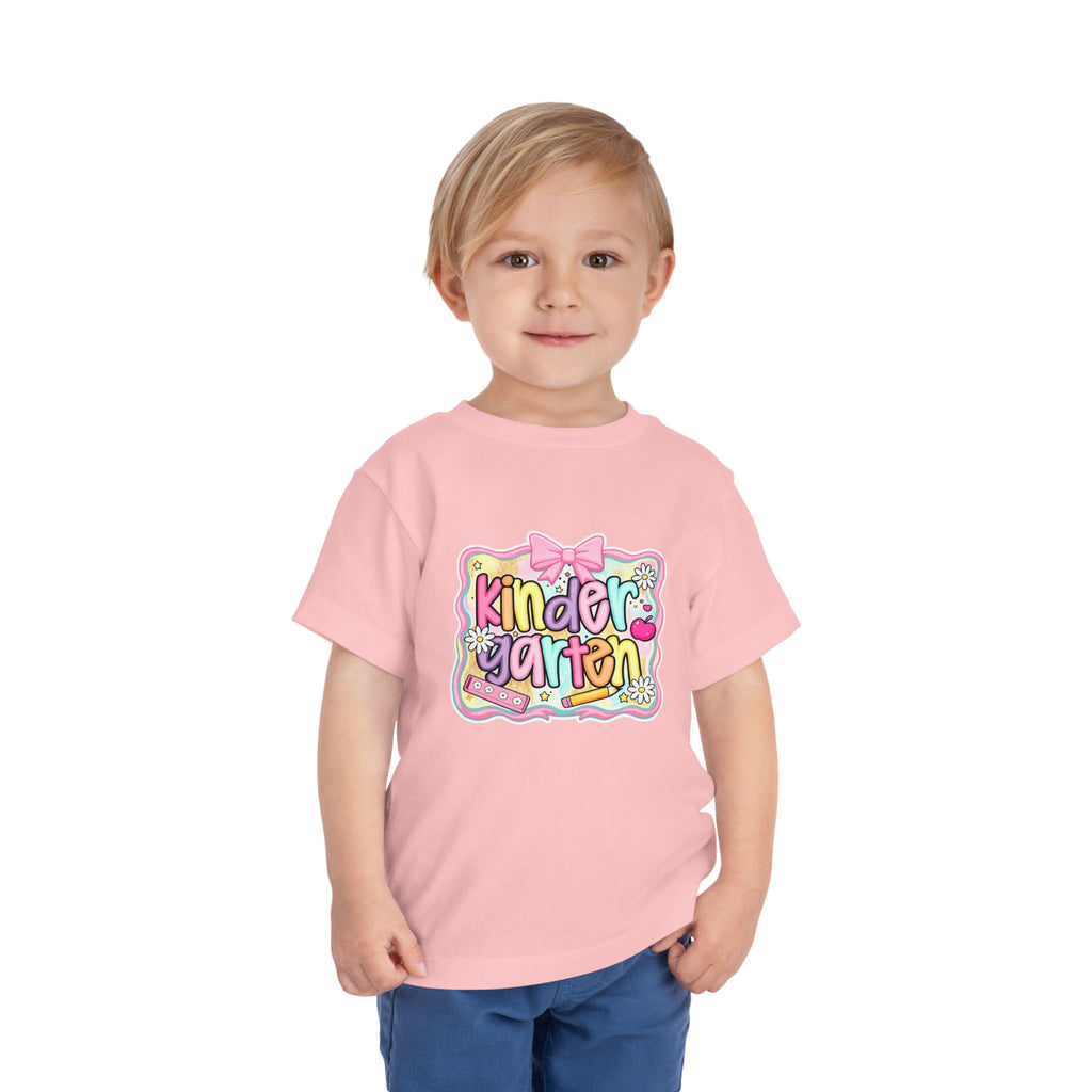 Kindergarten Cute Graphic Toddler Tee — Back to School Shirt