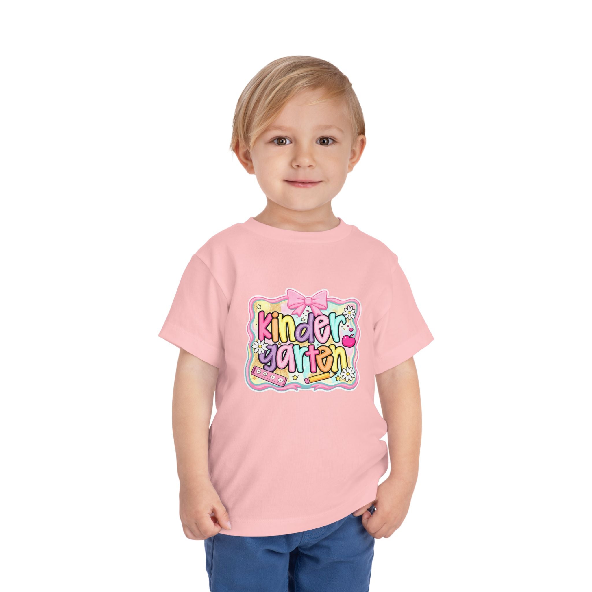 Kindergarten Cute Graphic Toddler Tee — Back to School Shirt