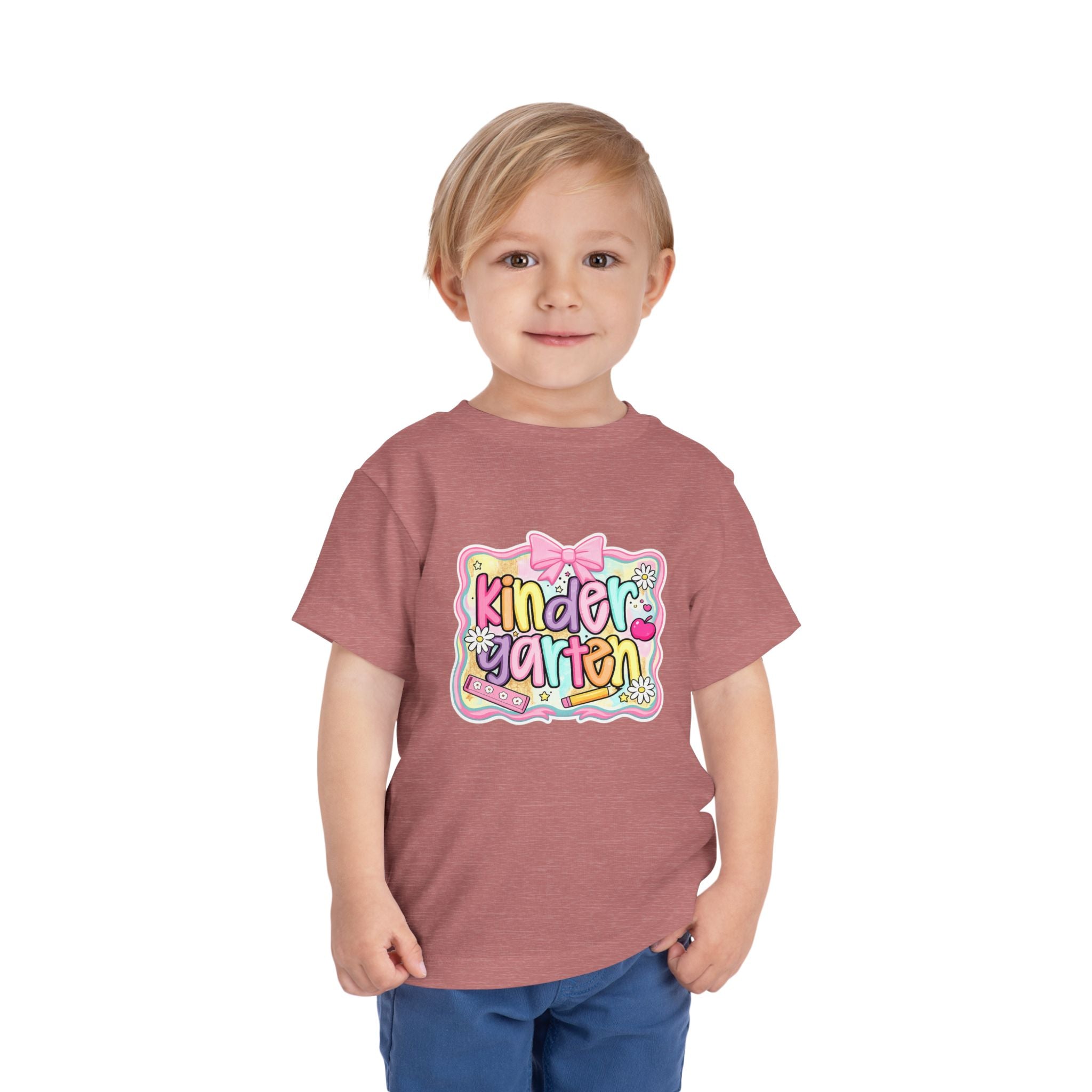 Kindergarten Cute Graphic Toddler Tee — Back to School Shirt
