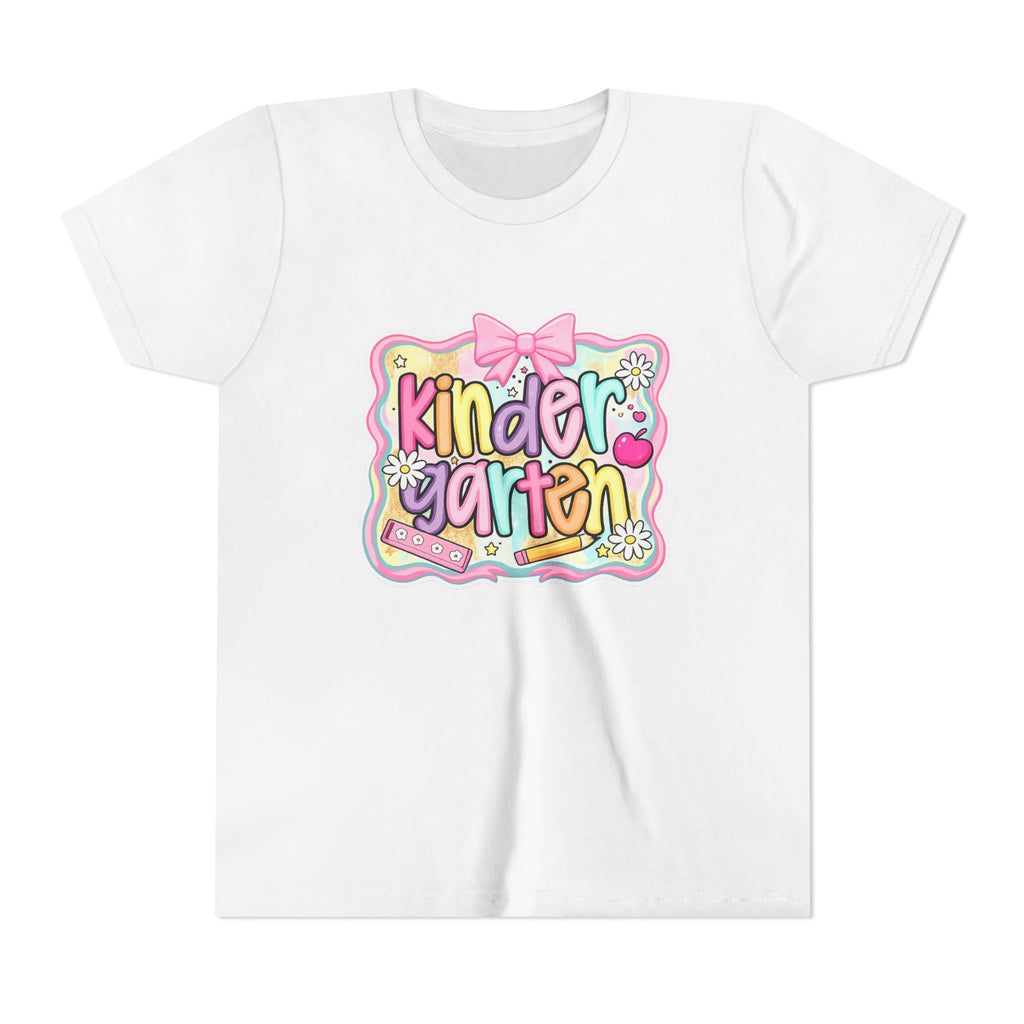 Kindergarten Kids Tee — Cute Back-to-School Youth Shirt
