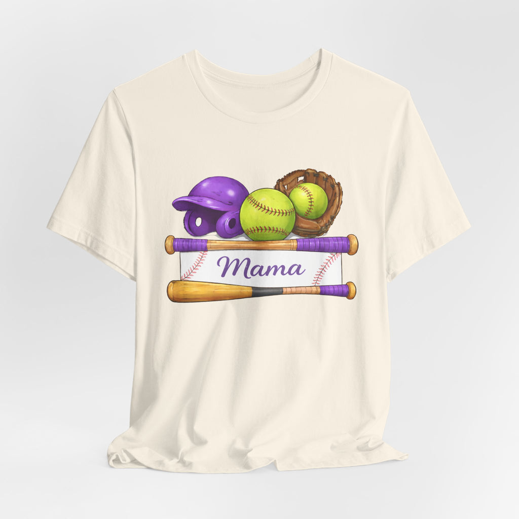 Mama Softball Mom T-Shirt