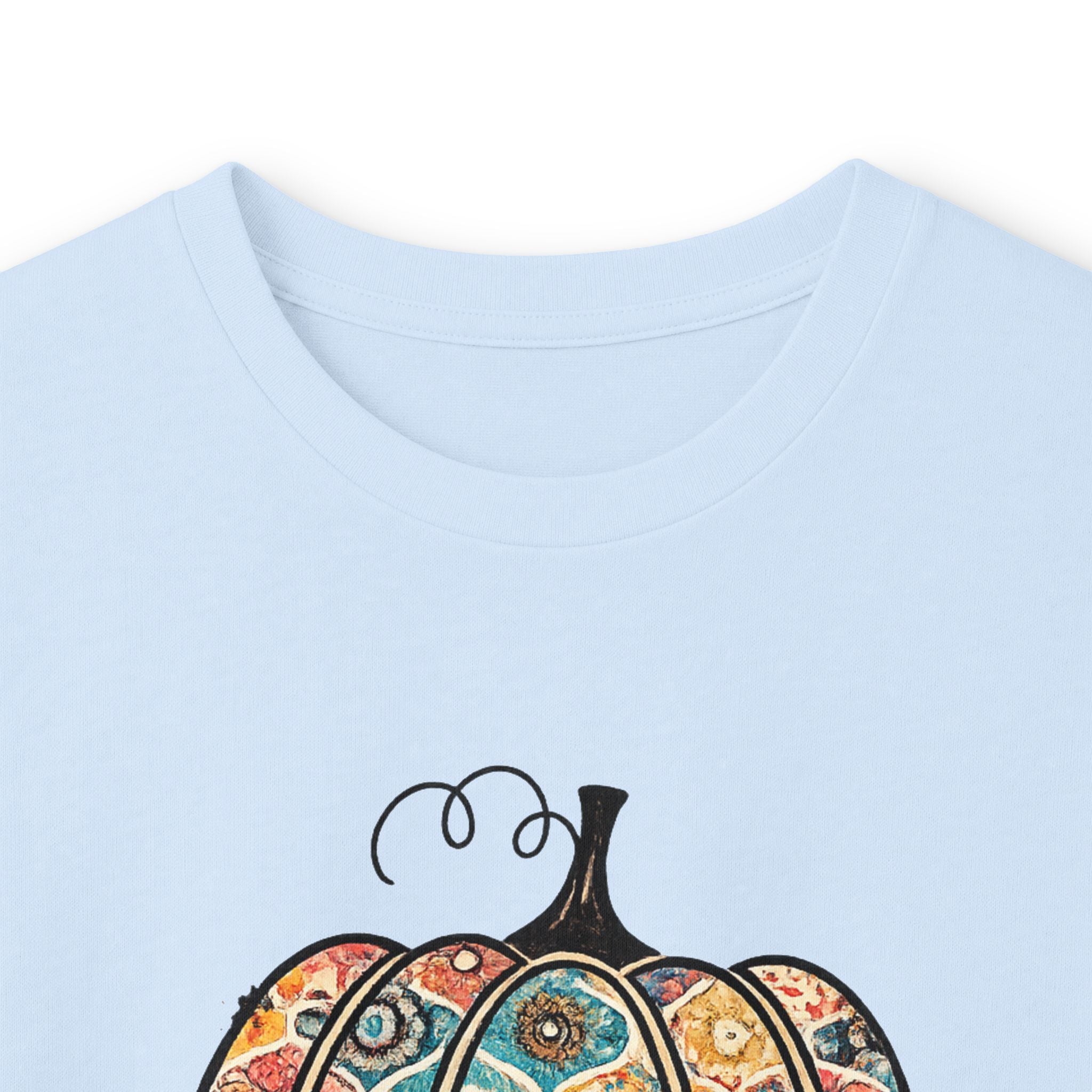 Hello Fall Pumpkin Long Sleeve Tee