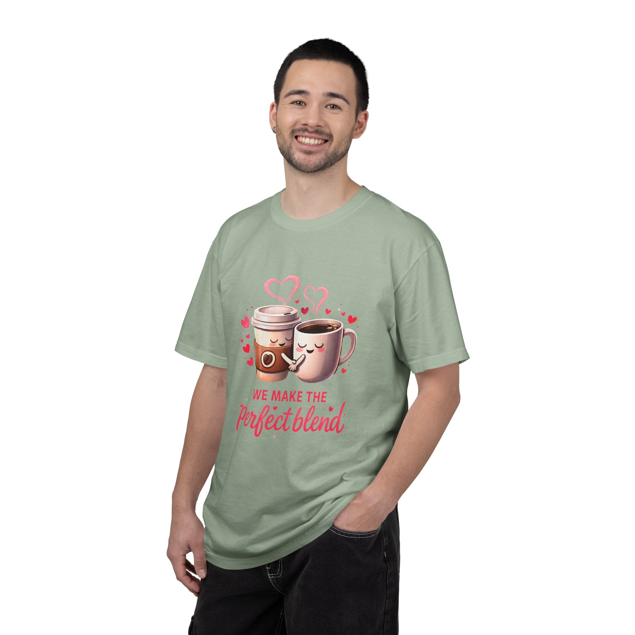 Perfect Blend Coffee Tee — 'We Make the Perfect Blend' Cute Couples T-Shirt
