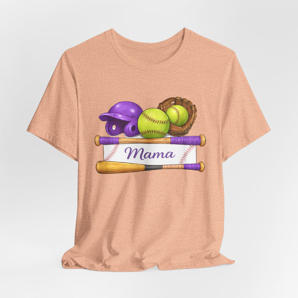 Mama Softball Mom T-Shirt