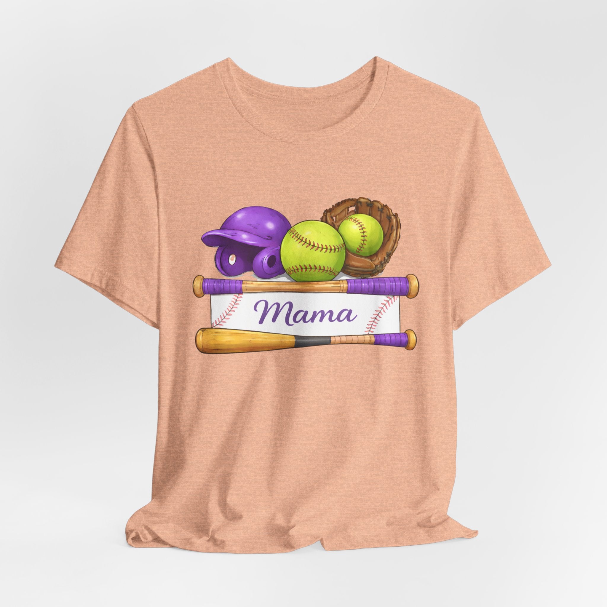 Mama Softball Mom T-Shirt