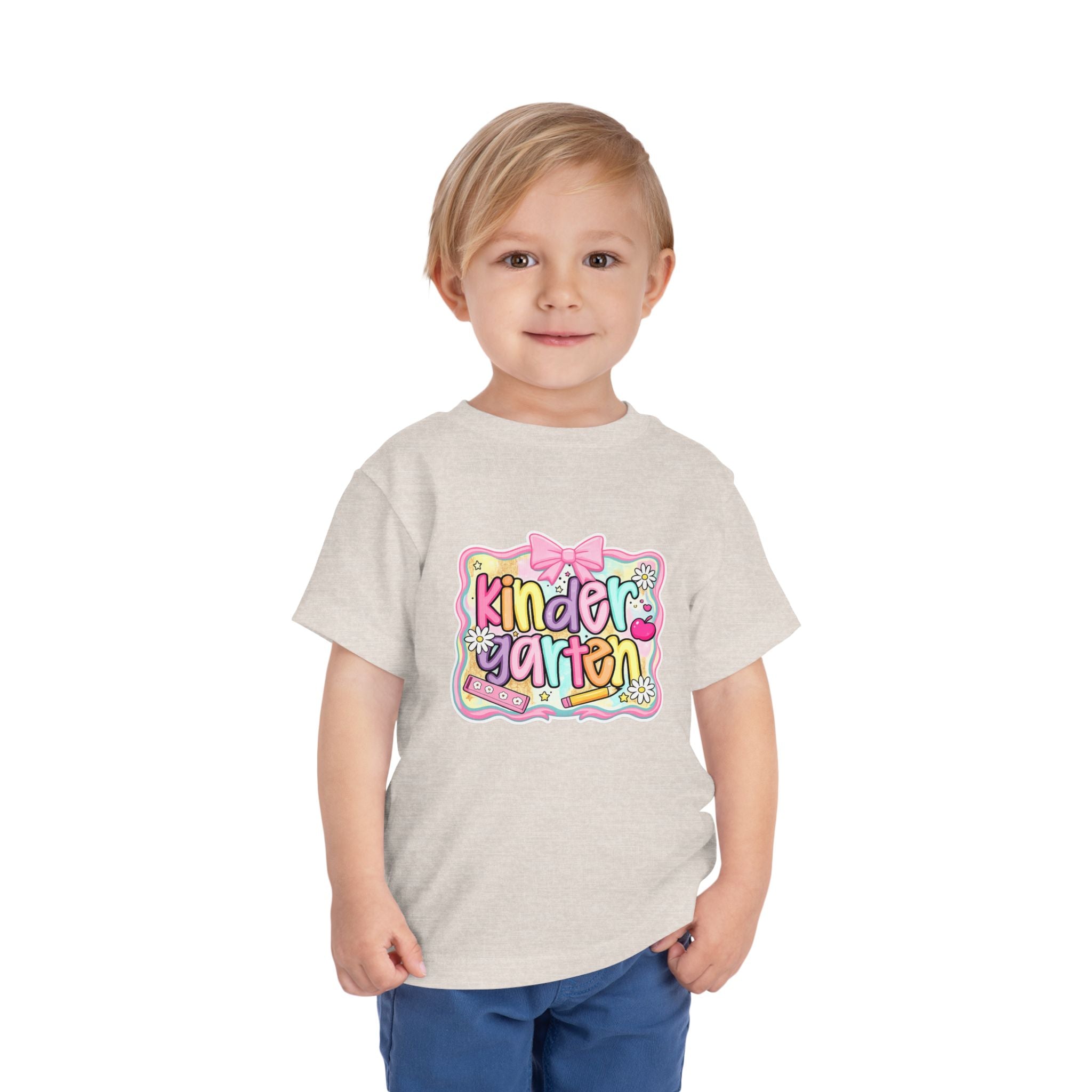 Kindergarten Cute Graphic Toddler Tee — Back to School Shirt