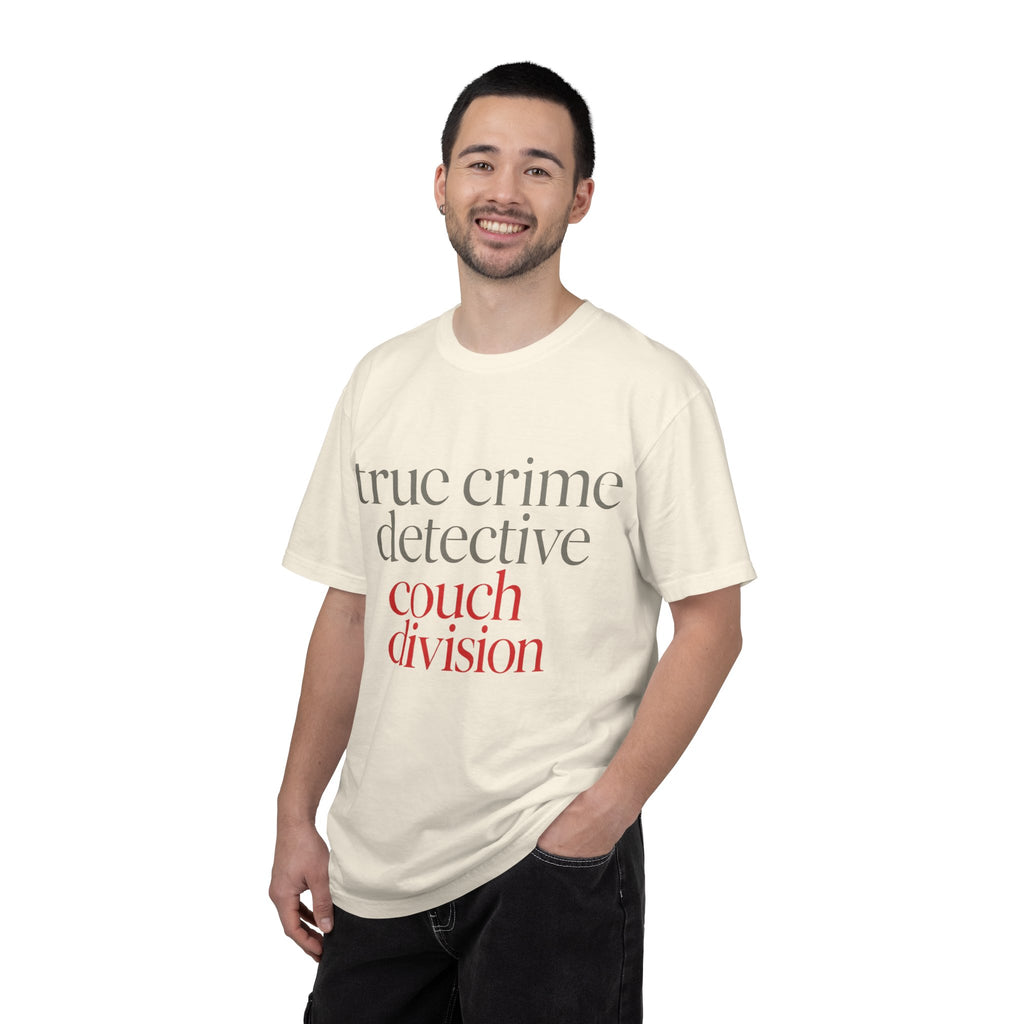 True Crime Detective Couch Division T-Shirt