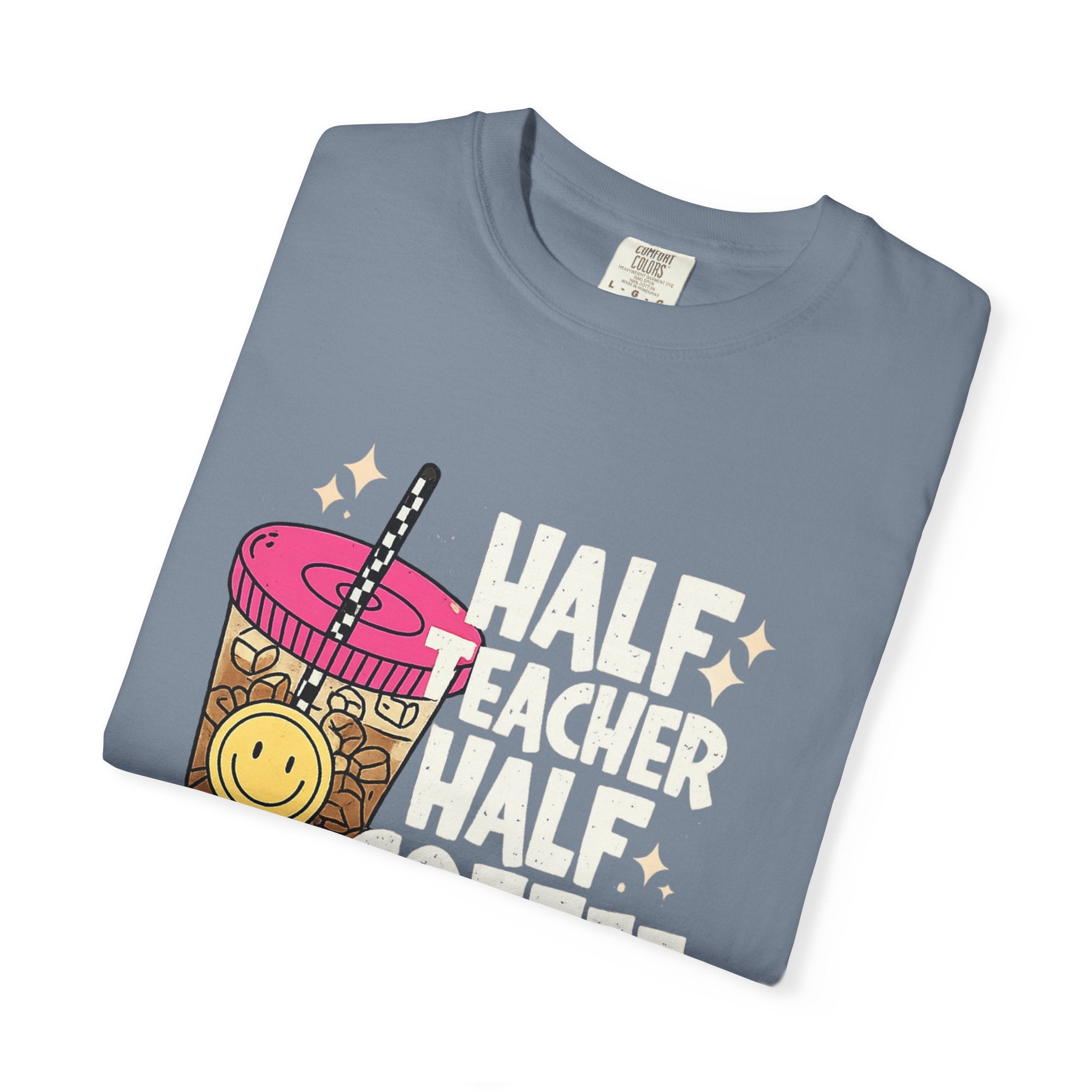 Smiley Bubble Tea T-Shirt — Cute Boba Drink Graphic Tee