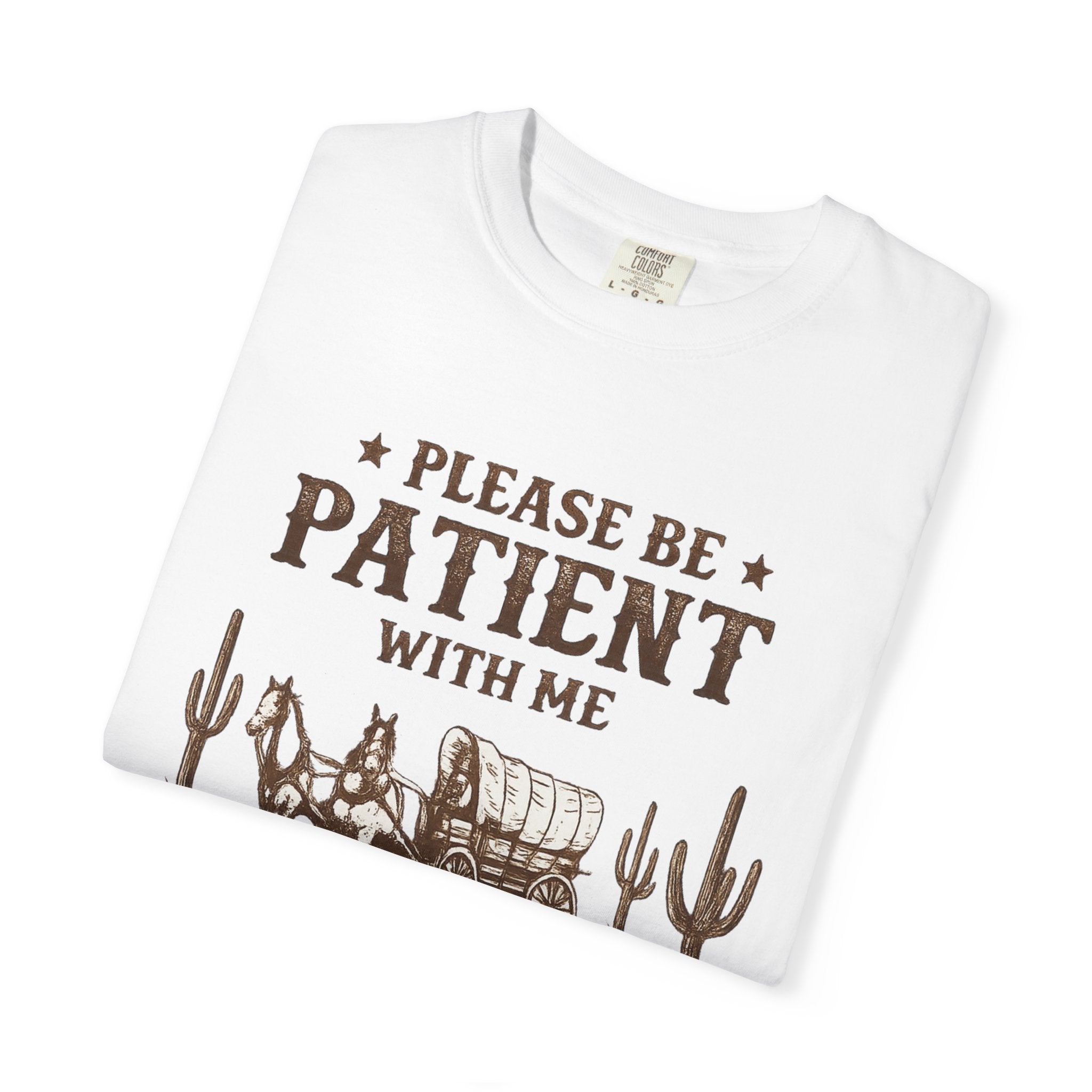 Vintage Western T-Shirt — “Please Be Patient With Me, I’m From The 1900s”