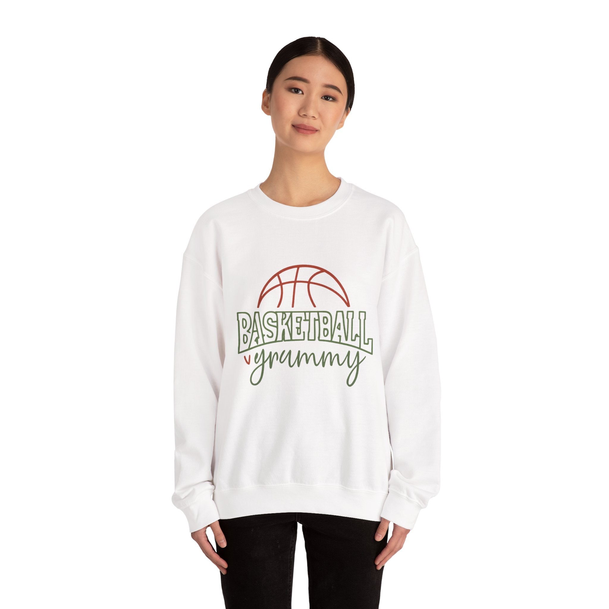 Basketball Grammy Sweatshirt — Cozy Basketball Mom/Grandma Crewneck