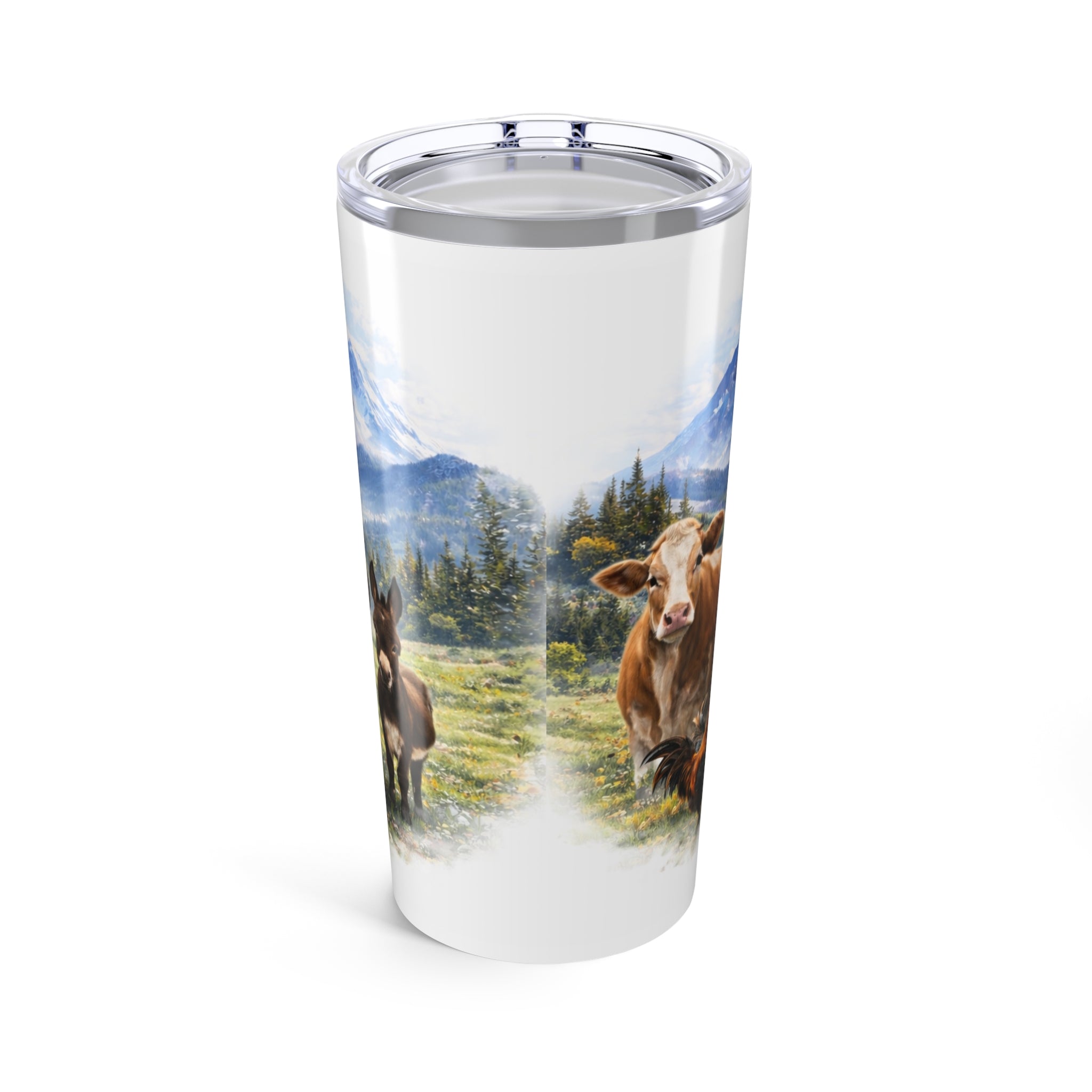Boujee Beulah Farms 20oz Tumbler — Mountain Cow Ranch Insulated Travel Cup