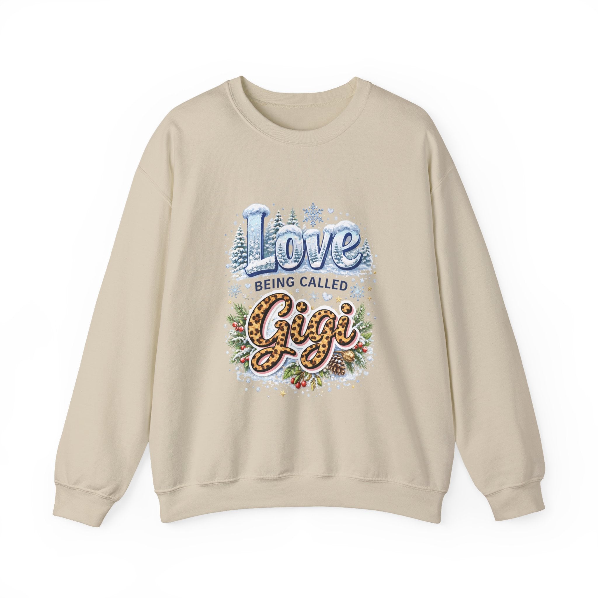 Gigi Sweatshirt - "Love Being Called Gigi" Cozy Grandma Crewneck, Holiday Gift