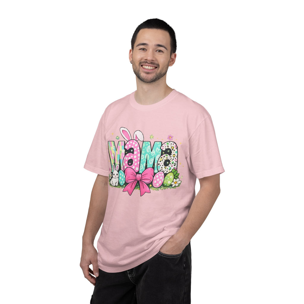 Mama Easter T-Shirt — Pastel Bunny & Egg Spring Shirt