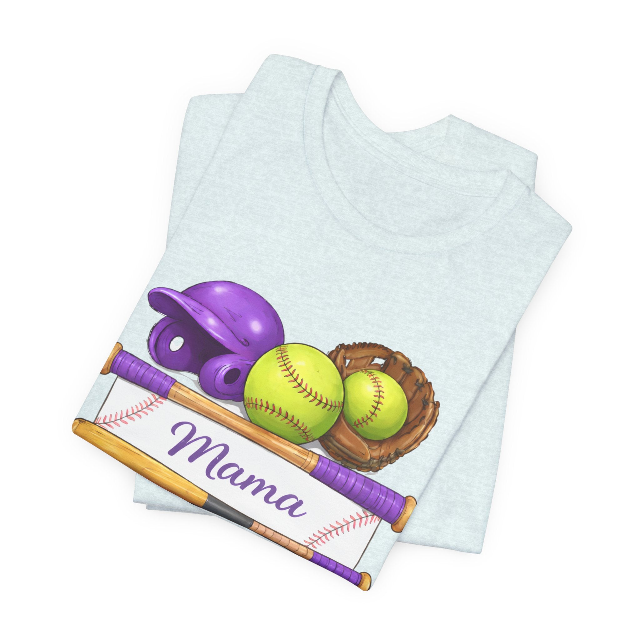 Mama Softball Mom T-Shirt