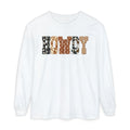 Howdy Pattern Long Sleeve Tee