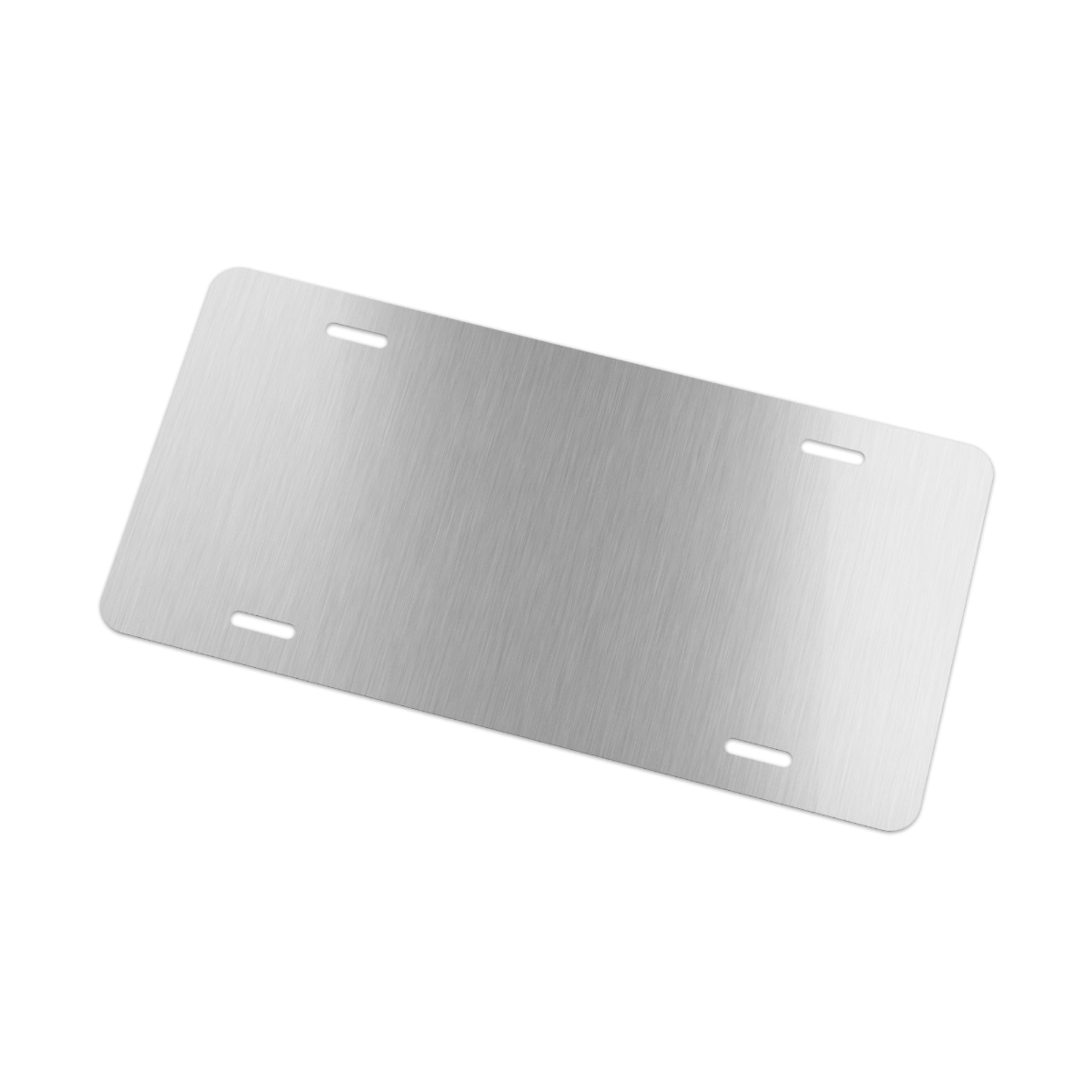 Burned by Stephanie Wood Slice Vanity Plate — Custom Rustic License Plate