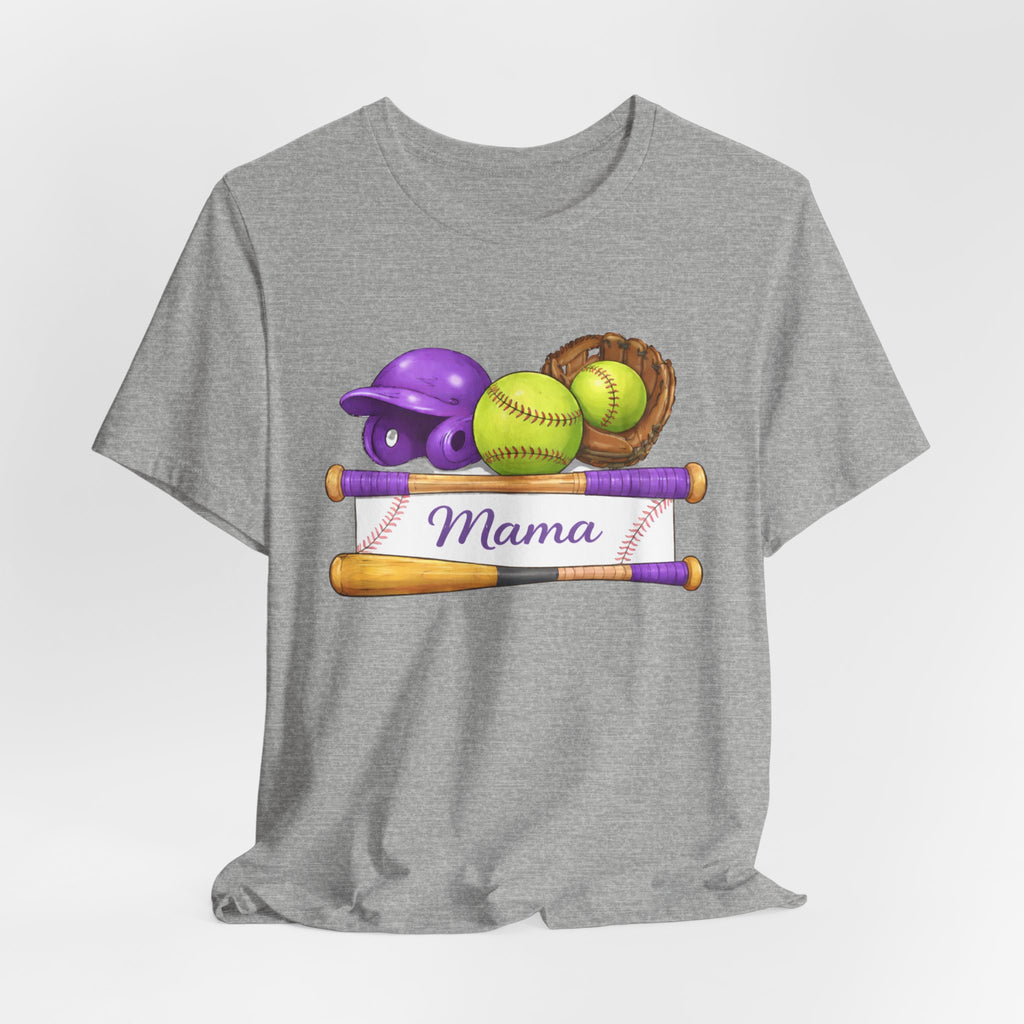 Mama Softball Mom T-Shirt