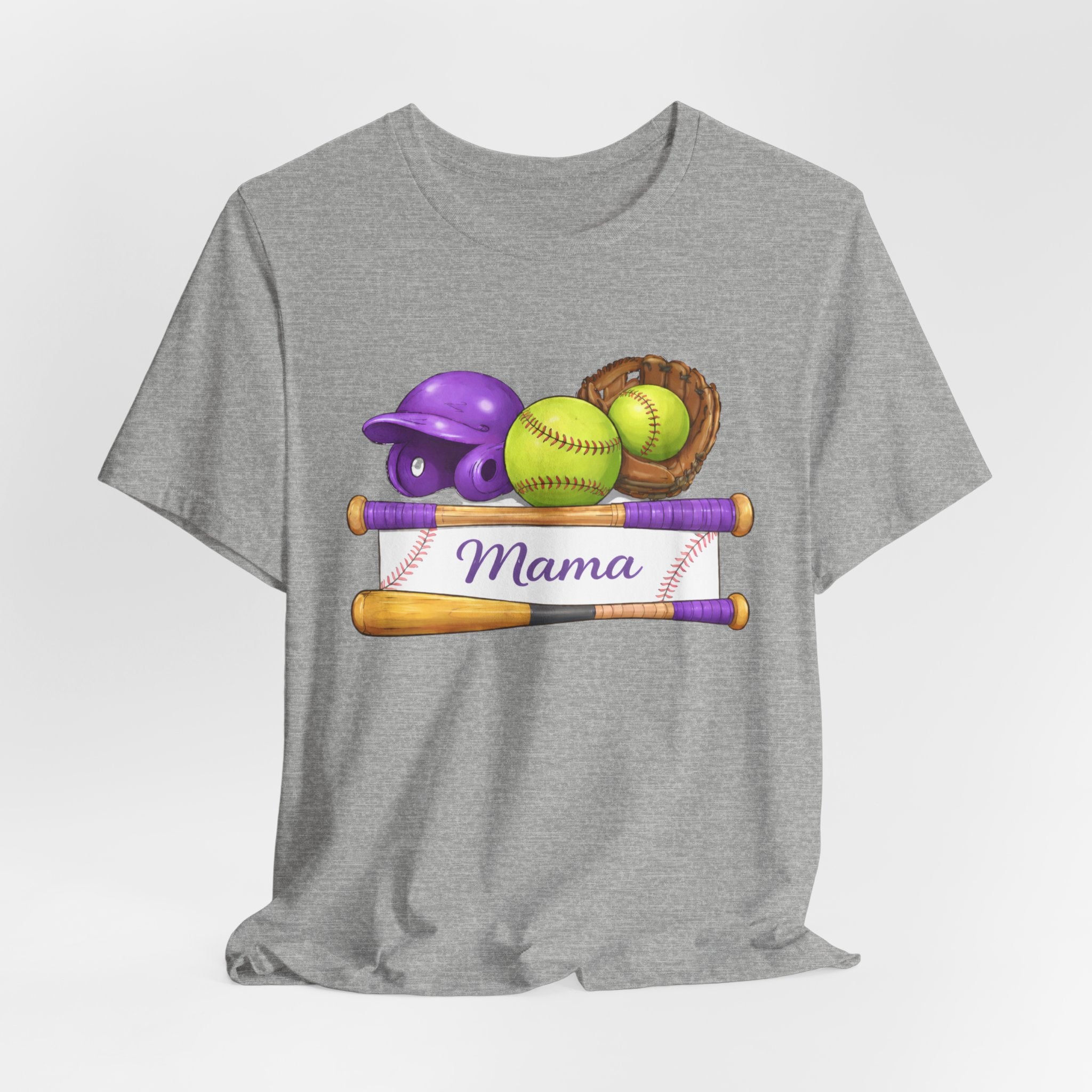 Mama Softball Mom T-Shirt