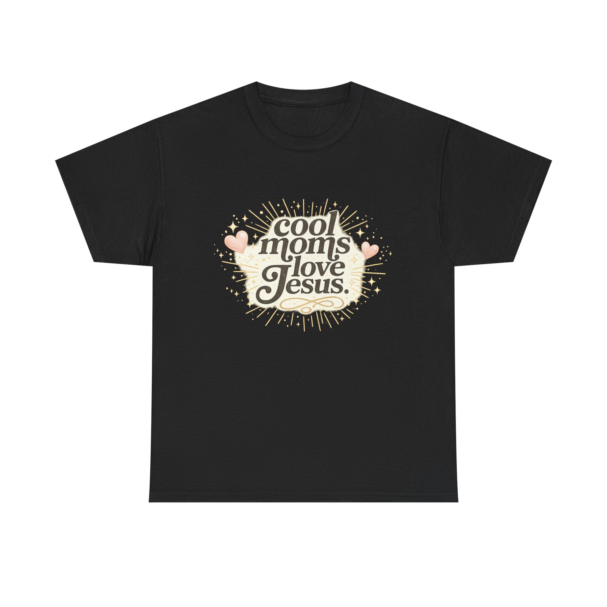 Cool Moms Love Jesus T-Shirt — Faith-Based Christian Mom Tee
