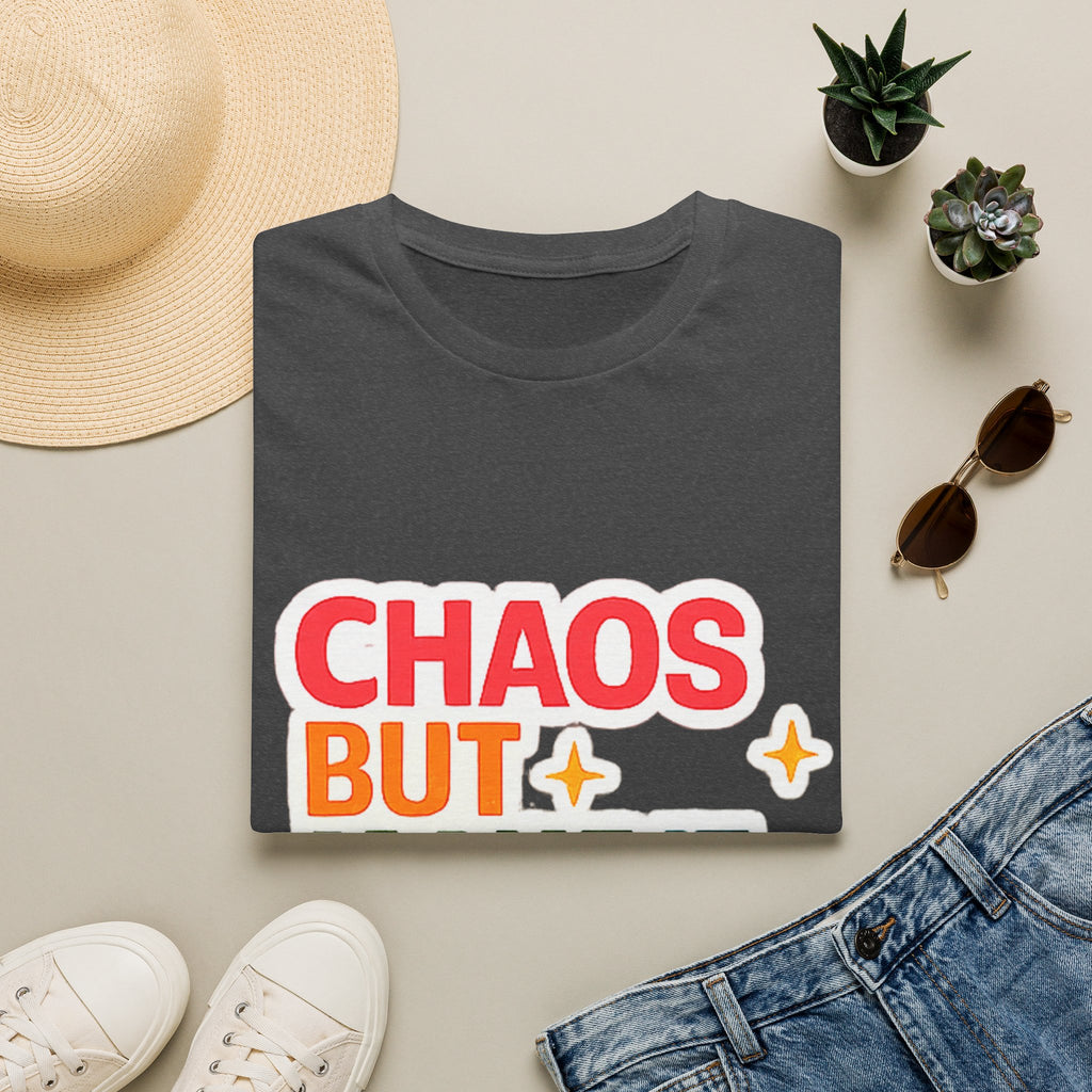 T-Shirt — "Chaos But Make It Academic" Retro Academic Humor Tee