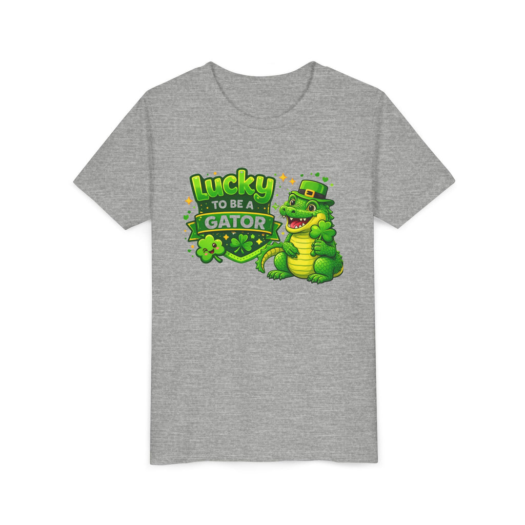 Kids "Lucky to Be a Gator" St. Patrick's Day Tee