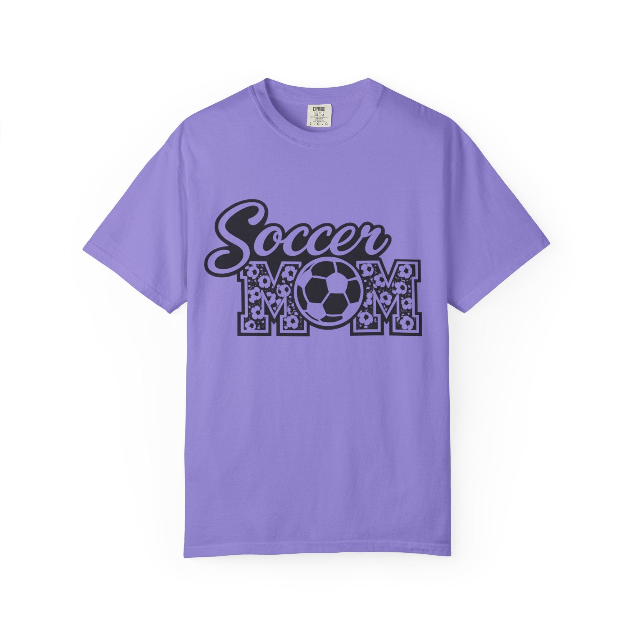 Soccer Mom T‑Shirt — Retro Soccer Ball Mom Graphic Tee