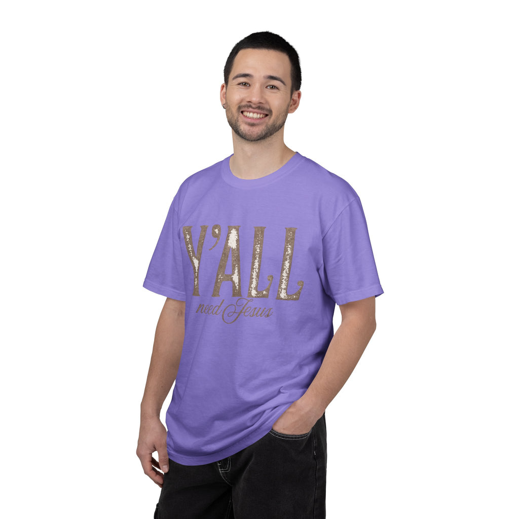 Y'ALL Need Jesus T-Shirt — Southern Christian Faith Tee