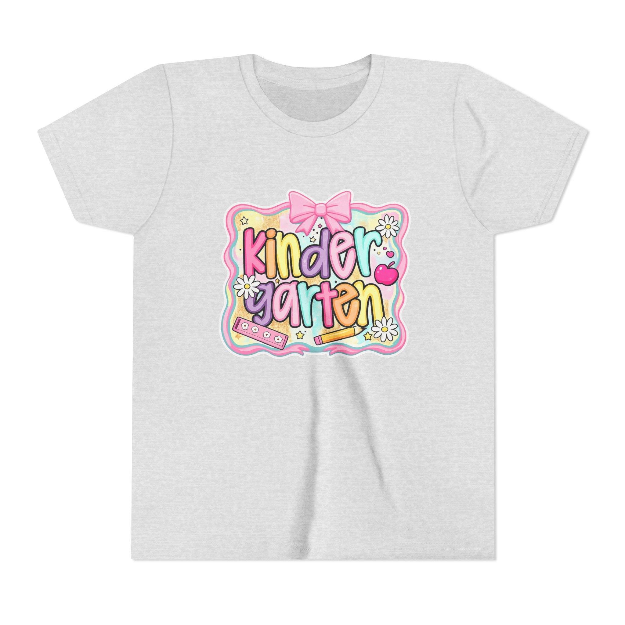 Kindergarten Kids Tee — Cute Back-to-School Youth Shirt