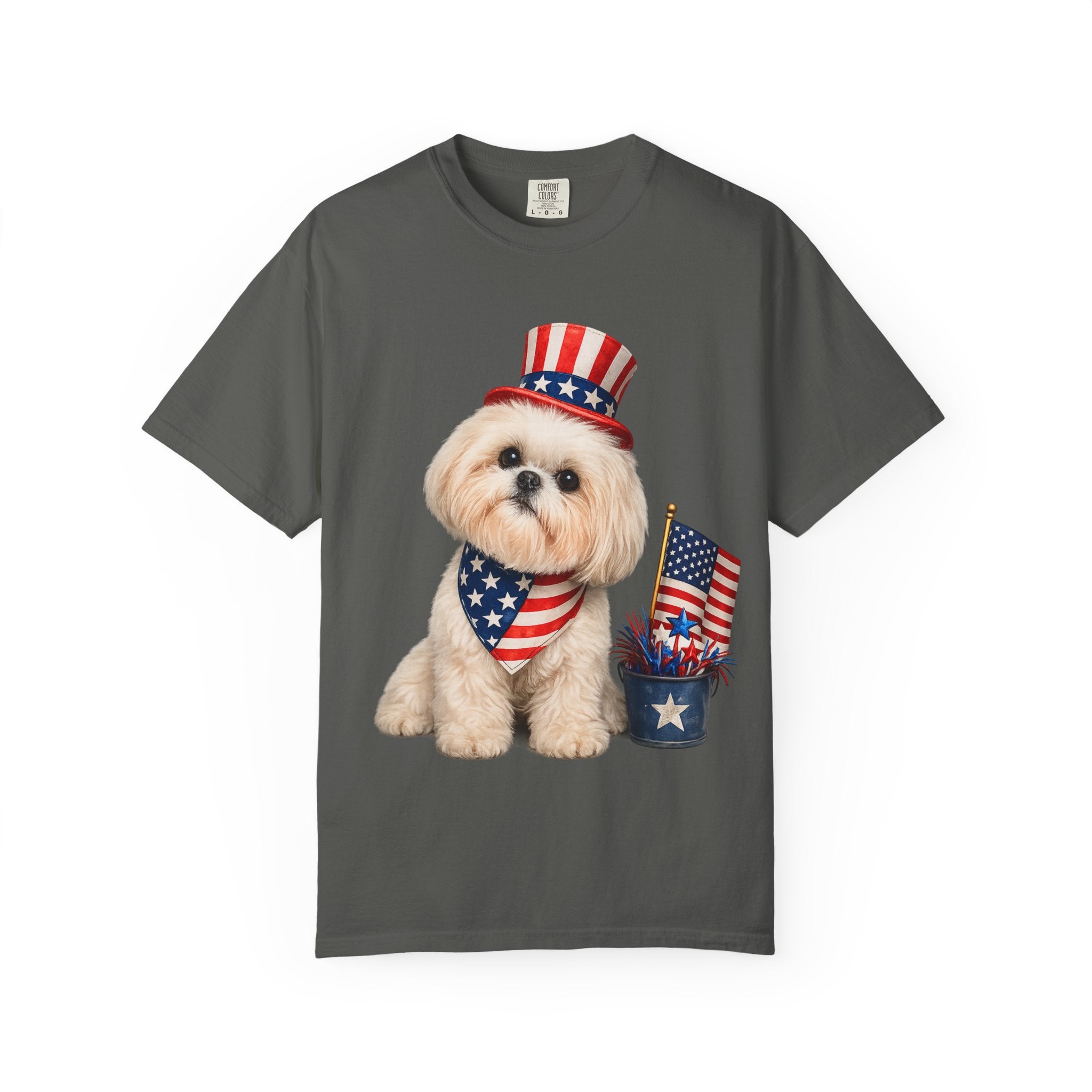 Patriotic Shih Tzu T-Shirt