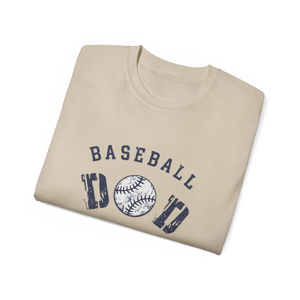 Baseball Dad T-Shirt — Vintage Baseball Graphic Tee for Fathers
