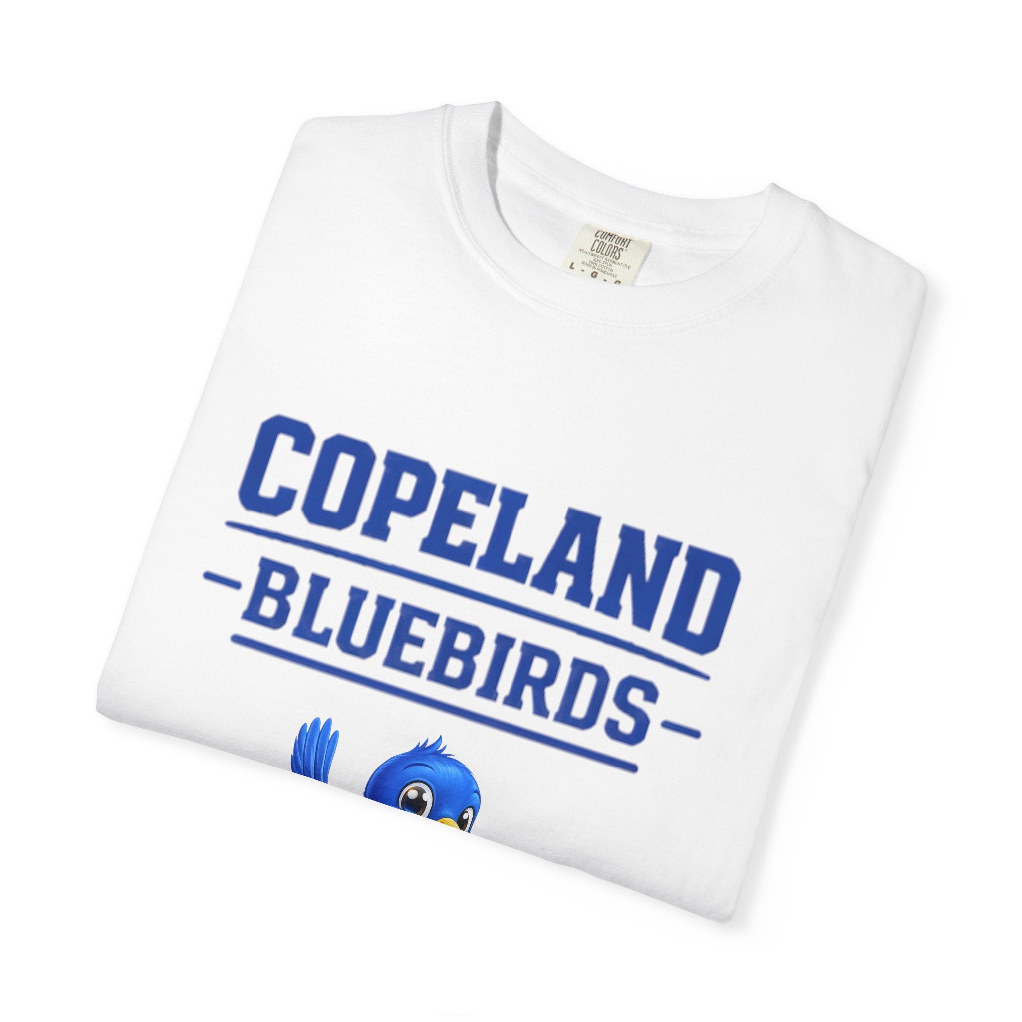 Copeland Bluebirds T-Shirt — Cute Bluebird School Spirit Tee