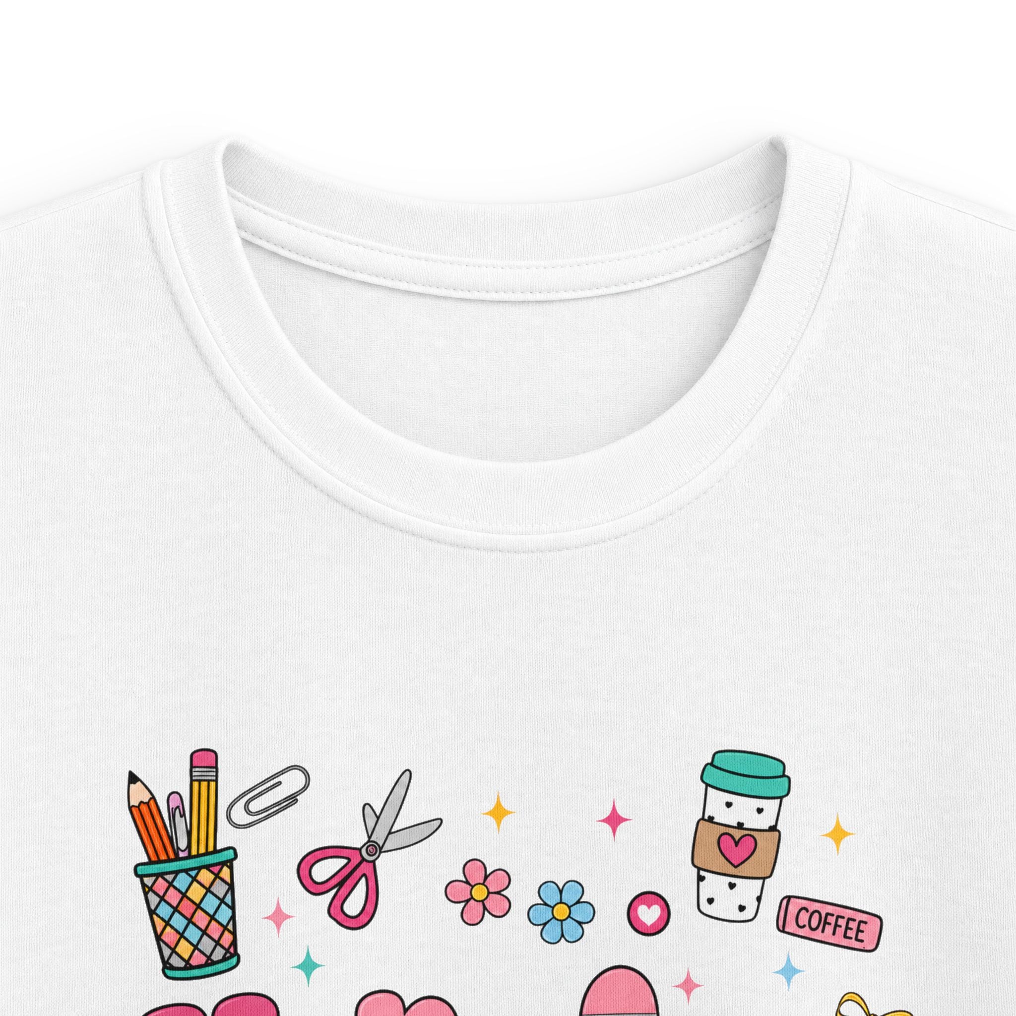 Kids 'Kindergarten' Cute Doodles T-Shirt — Colorful Back-to-School Tee for Girls & Boys