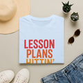 Teacher T-Shirt — "Lesson Plans Hittin' Like a Mixtape" Retro Teacher Gift