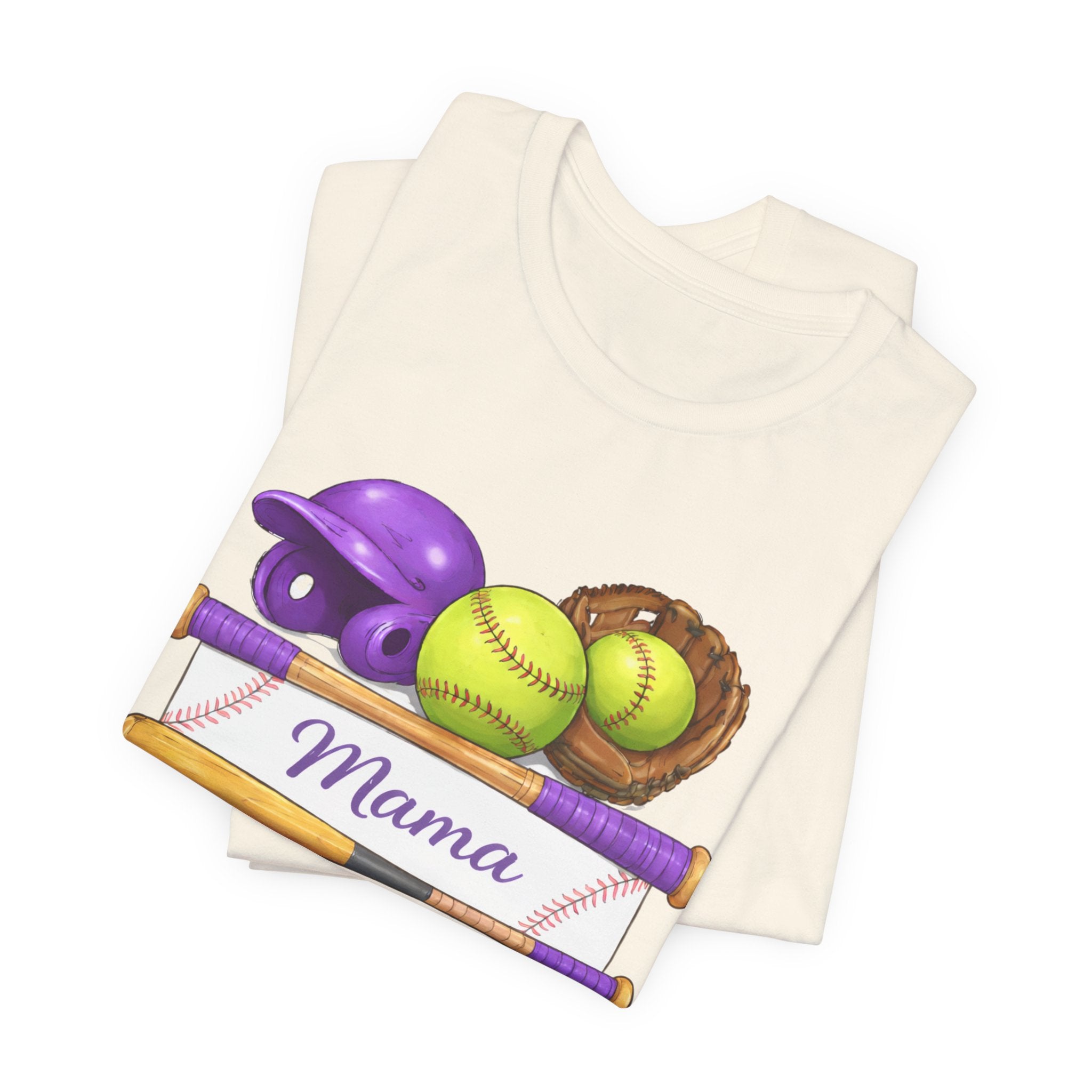 Mama Softball Mom T-Shirt