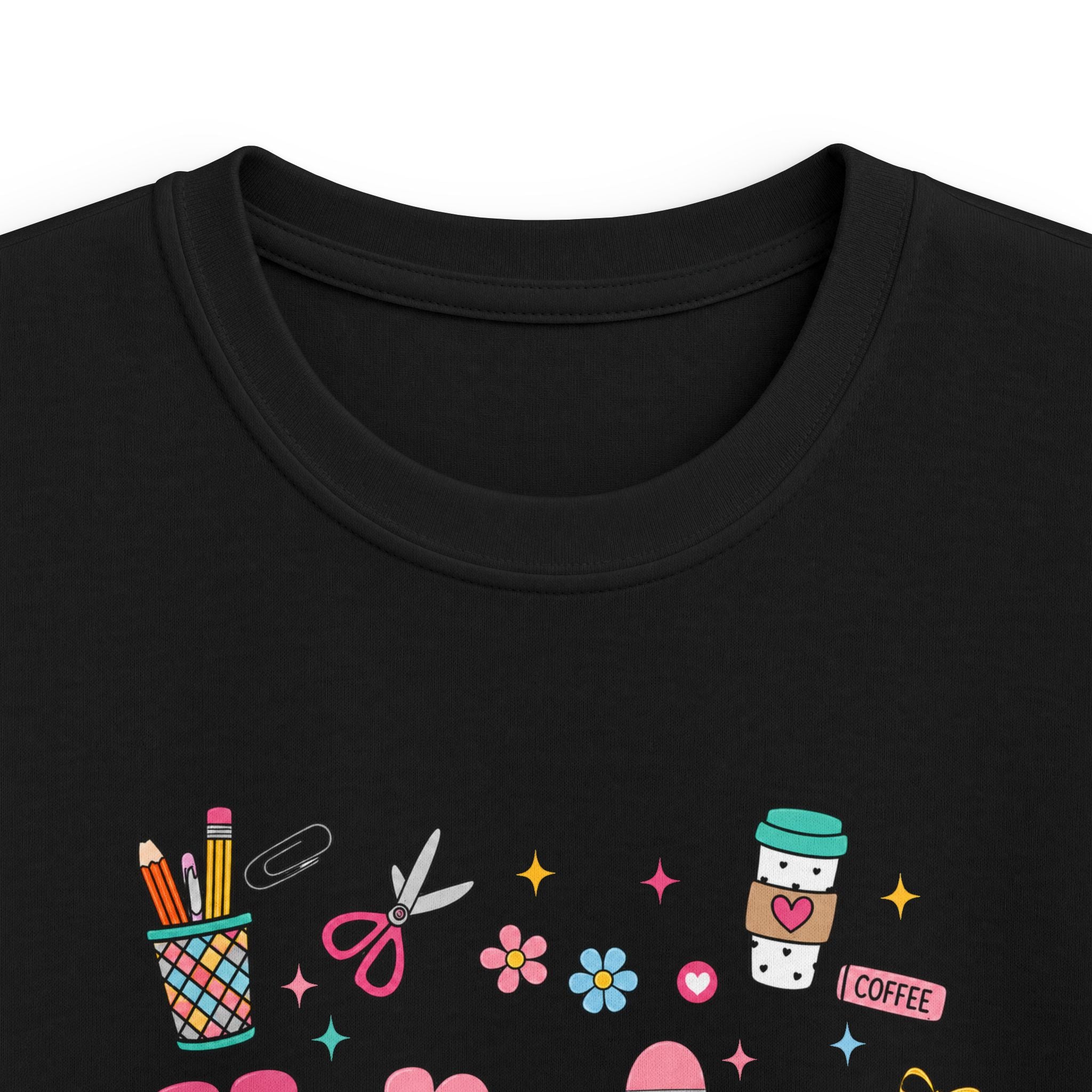 Kids 'Kindergarten' Cute Doodles T-Shirt — Colorful Back-to-School Tee for Girls & Boys