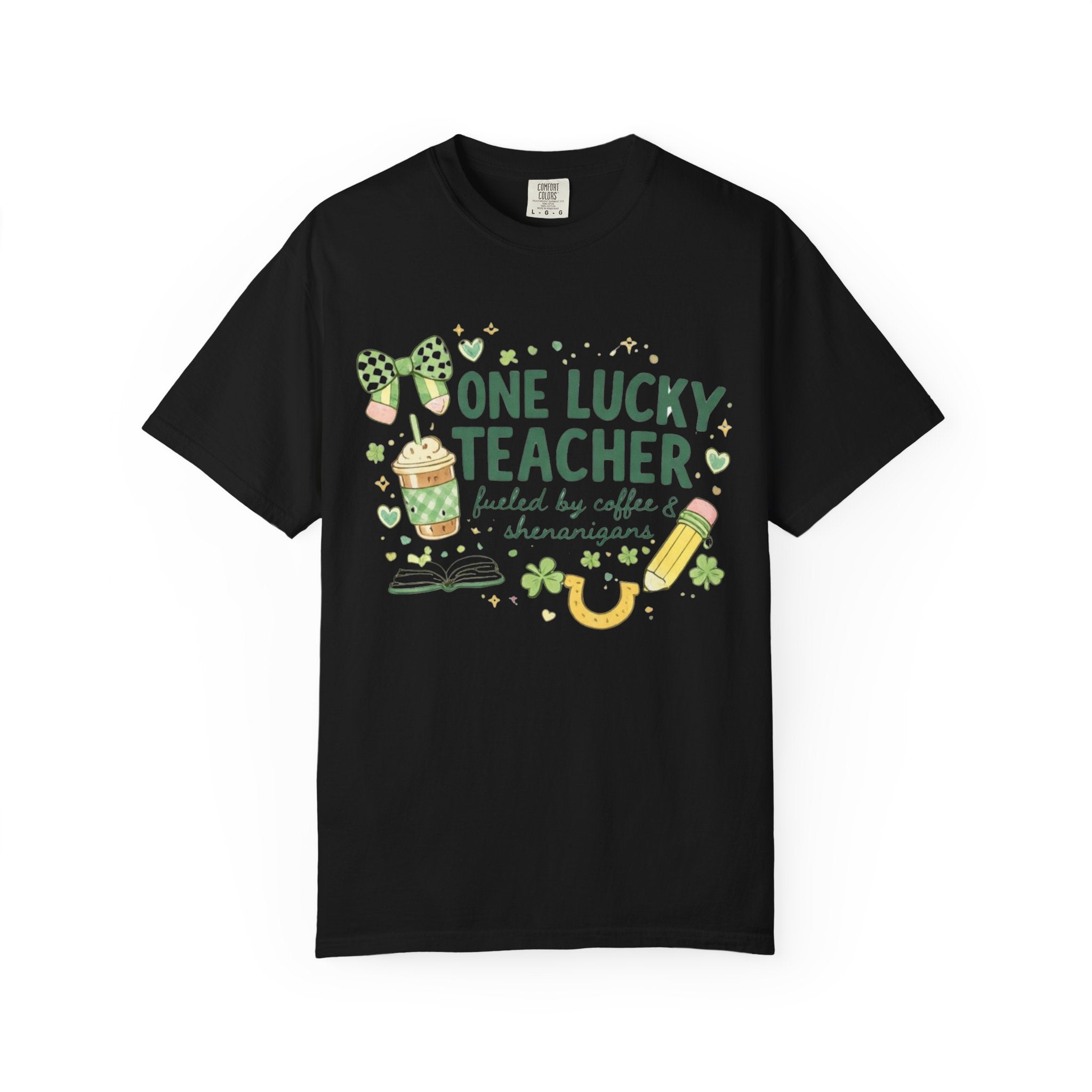 Teacher T-Shirt — "One Lucky Teacher" St. Patrick’s Day Graphic Tee