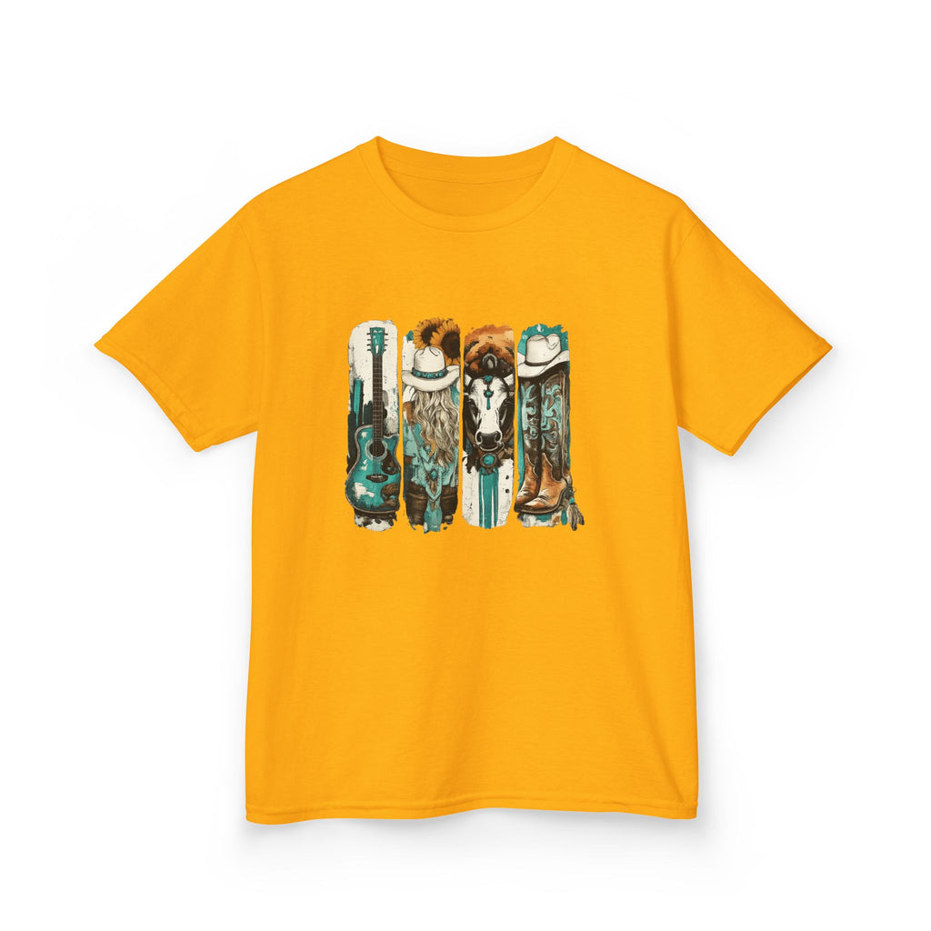 Kids Surfboard Dogs T‑Shirt – Cute Beach Pup Graphic Tee for Kids
