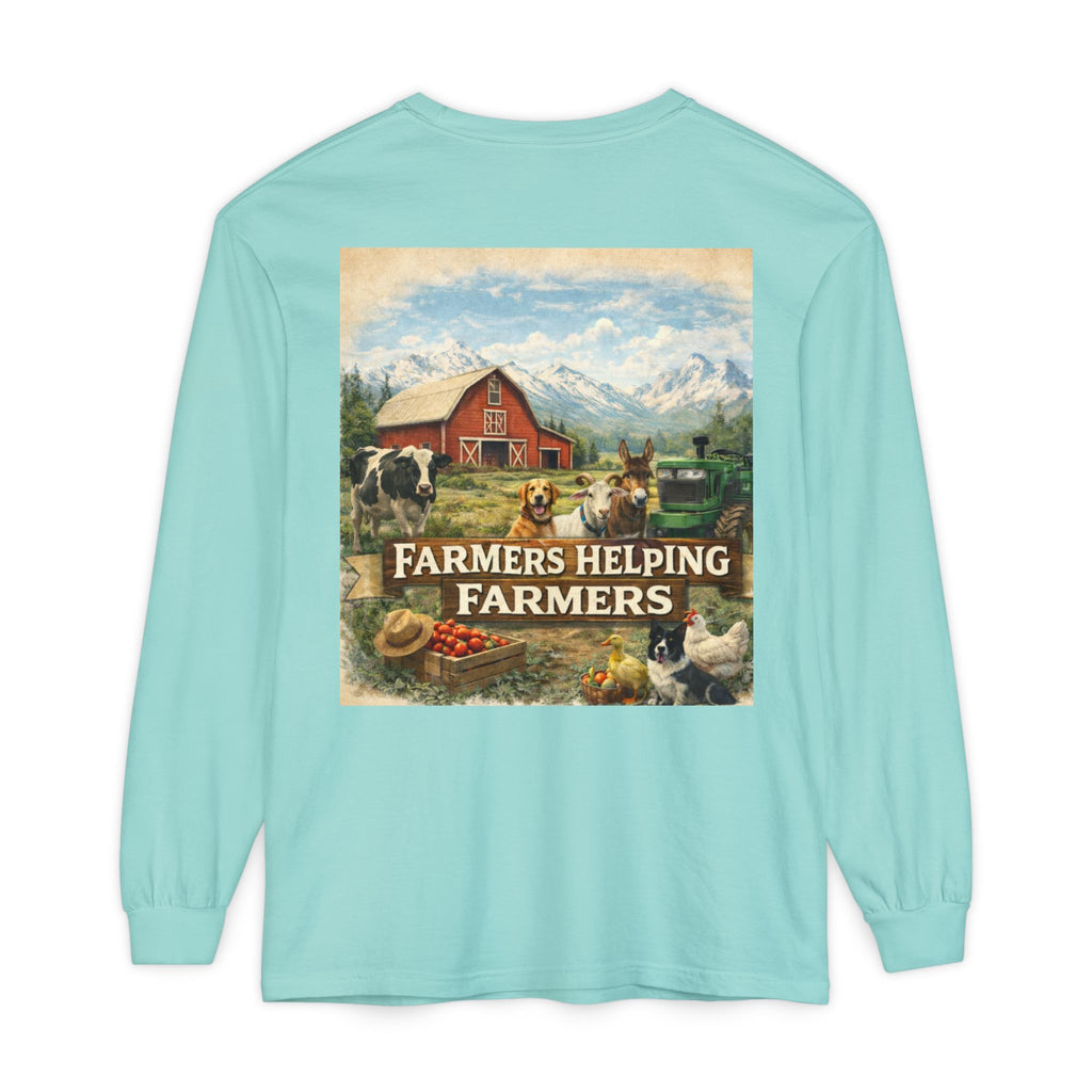 Farmers Helping Farmers Long Sleeve Tee