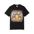 Softball Mom Leopard Graphic T-Shirt