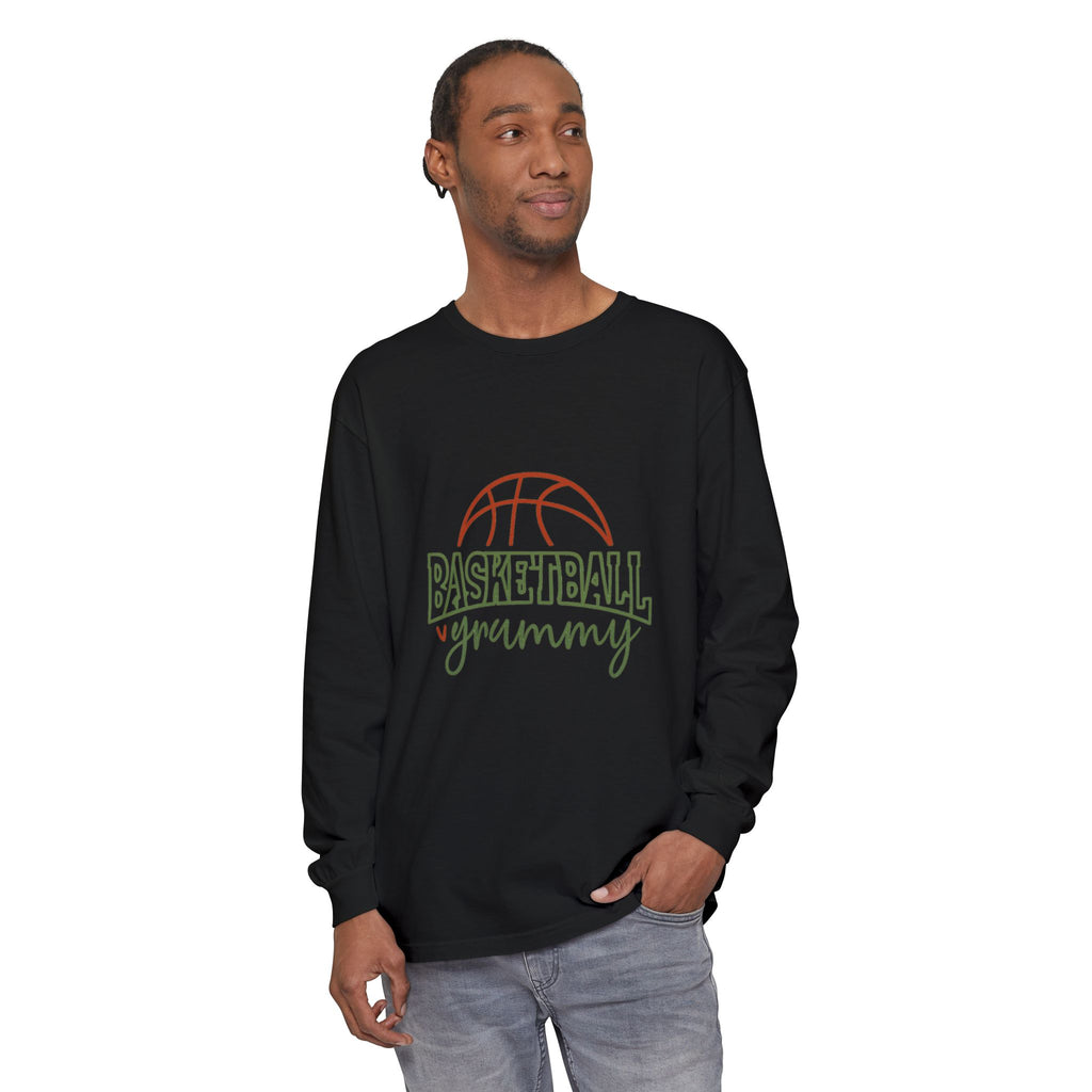Basketball Mommy Long Sleeve Tee