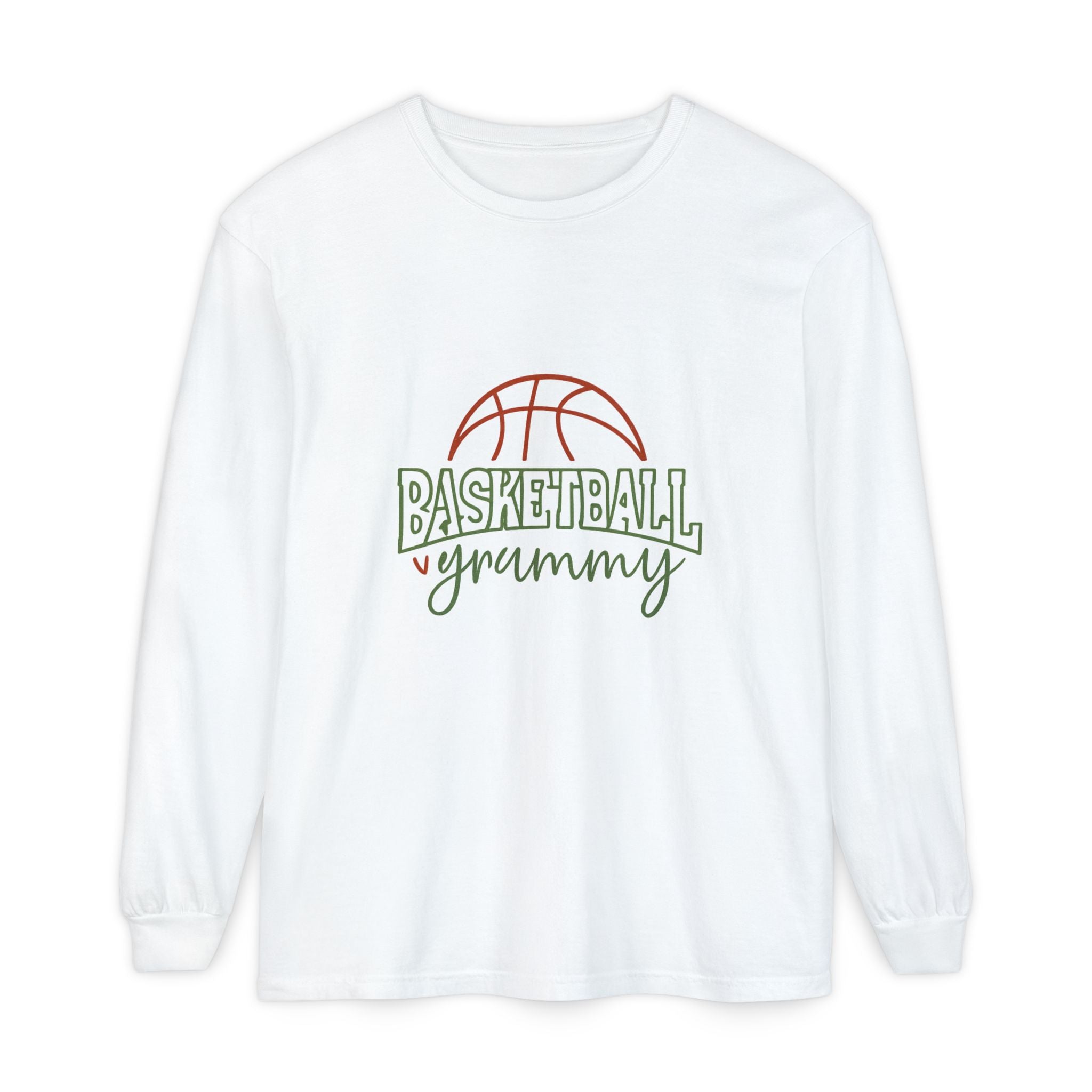 Basketball Mommy Long Sleeve Tee