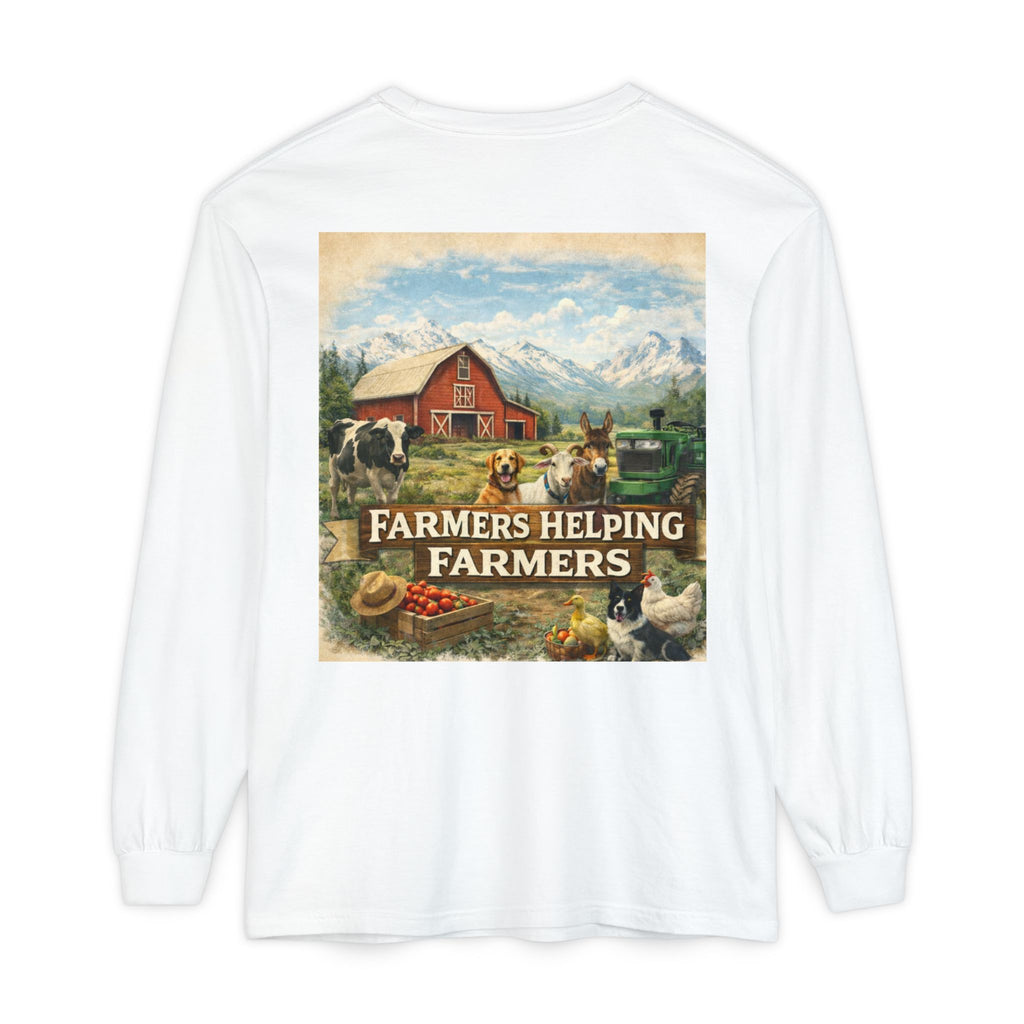 Farmers Helping Farmers Long Sleeve Tee