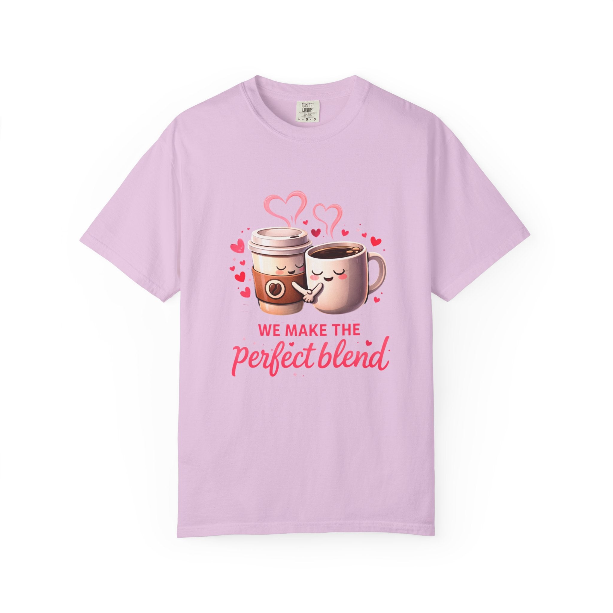 Perfect Blend Coffee Tee — 'We Make the Perfect Blend' Cute Couples T-Shirt